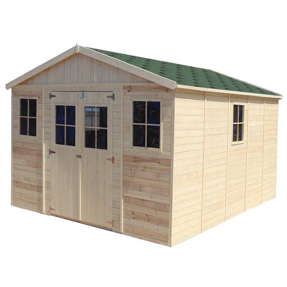 Bardeaux bitumineux Hexagonal Rock H-GREEN, couleur vert - bitume toiture - 4