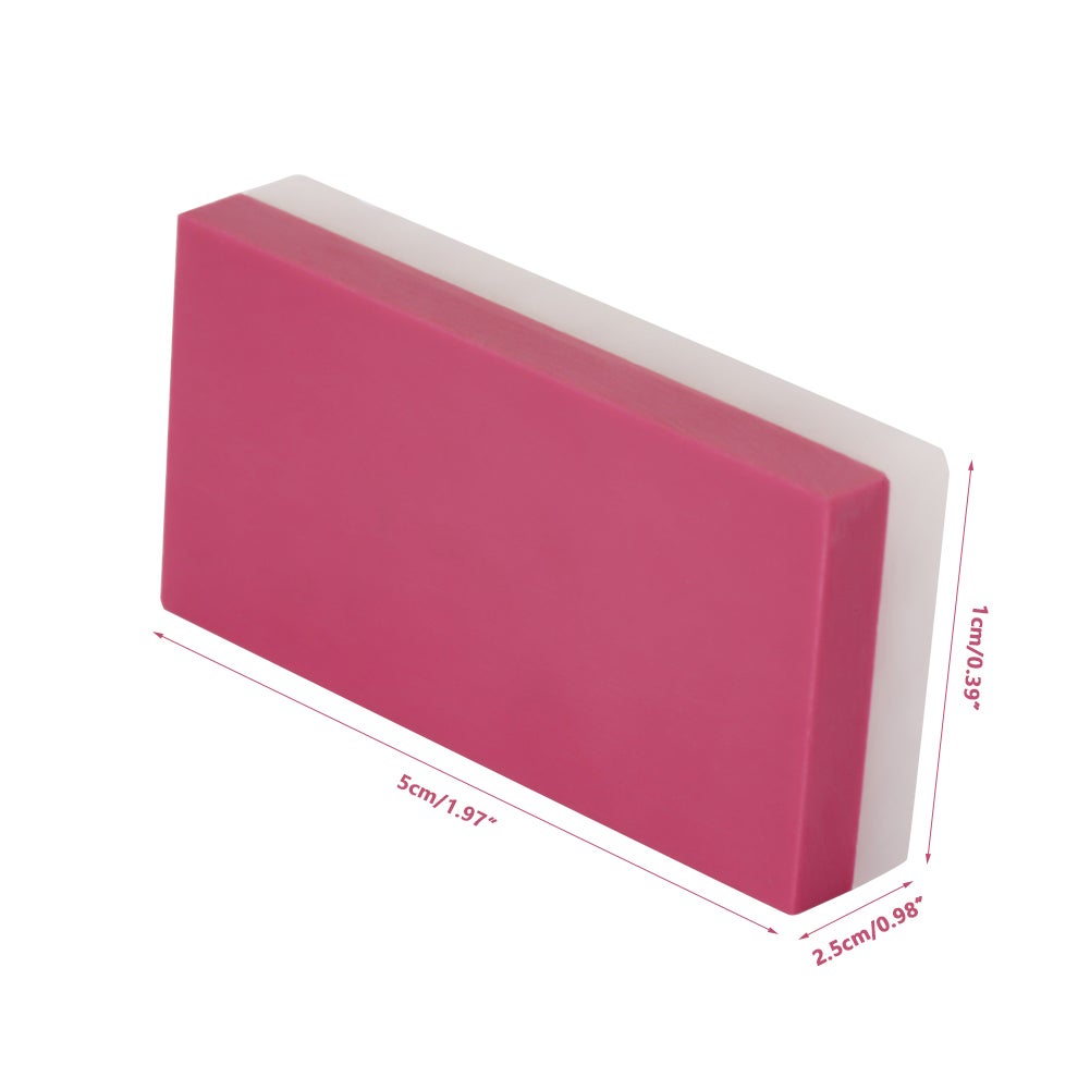 Affilacoltelli in agata bianca rubino, grana 3000 e 10000, a due lati, pietra per affilare - 3