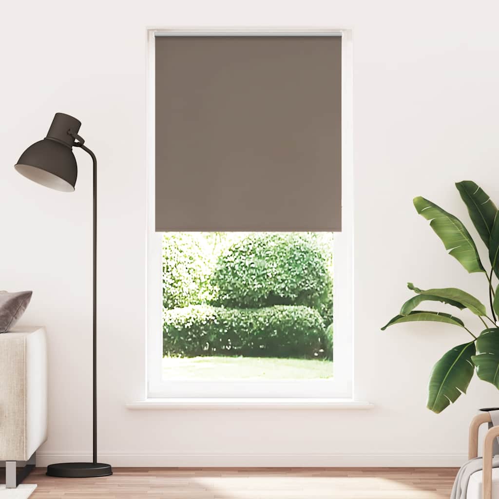 Roleta zaciemniająca Kawowa 105x230 cm Szerokość tkaniny vidaXL