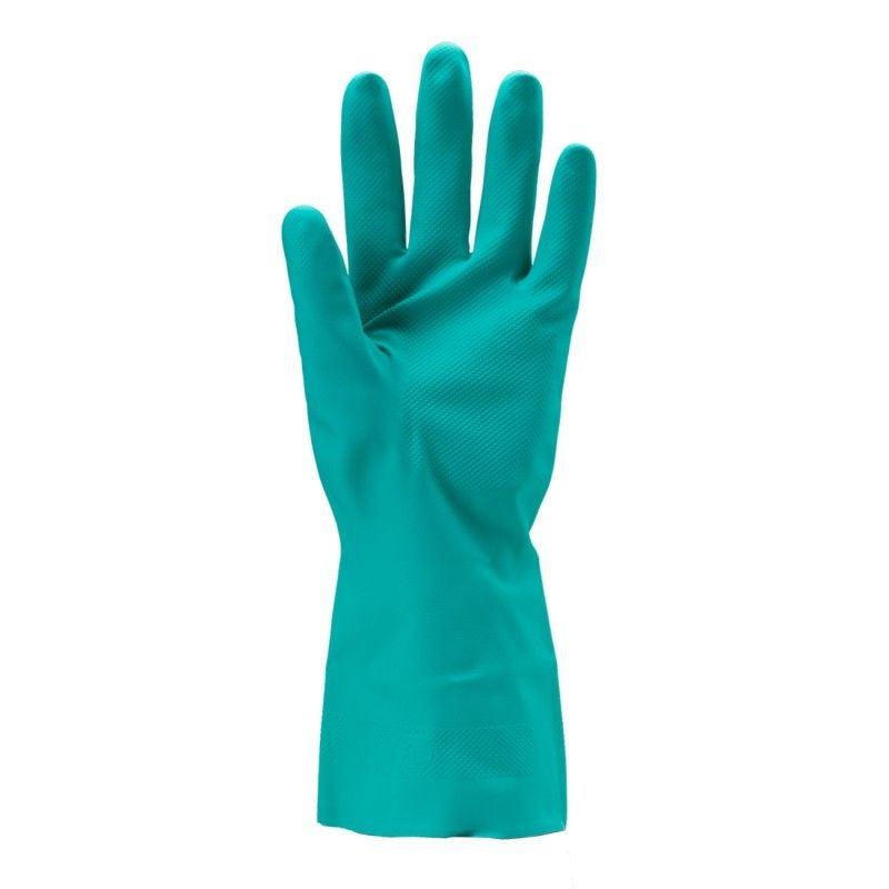 Coverguard - Gants de protection chimique vert en nitrile 5500 épaisseur 0.38 EUROCHEM N5510 (Pack de 10) - Vert - 10 - 2
