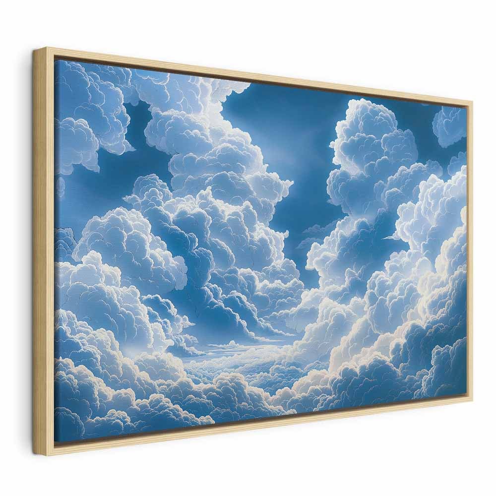 tableau-un-ciel-bleu-perce-des-nuages-blancs-duveteux-leroy-merlin