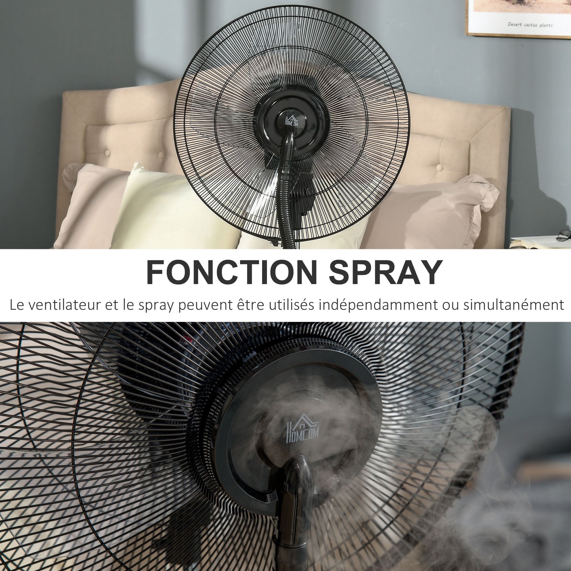 ventilateur Plastique HOMCOM - 6