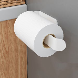 Tecmolog Gancio asciugamano bagno adesivo nero acciaio inox appendiabiti parete moderno senza trapano, SBH235B