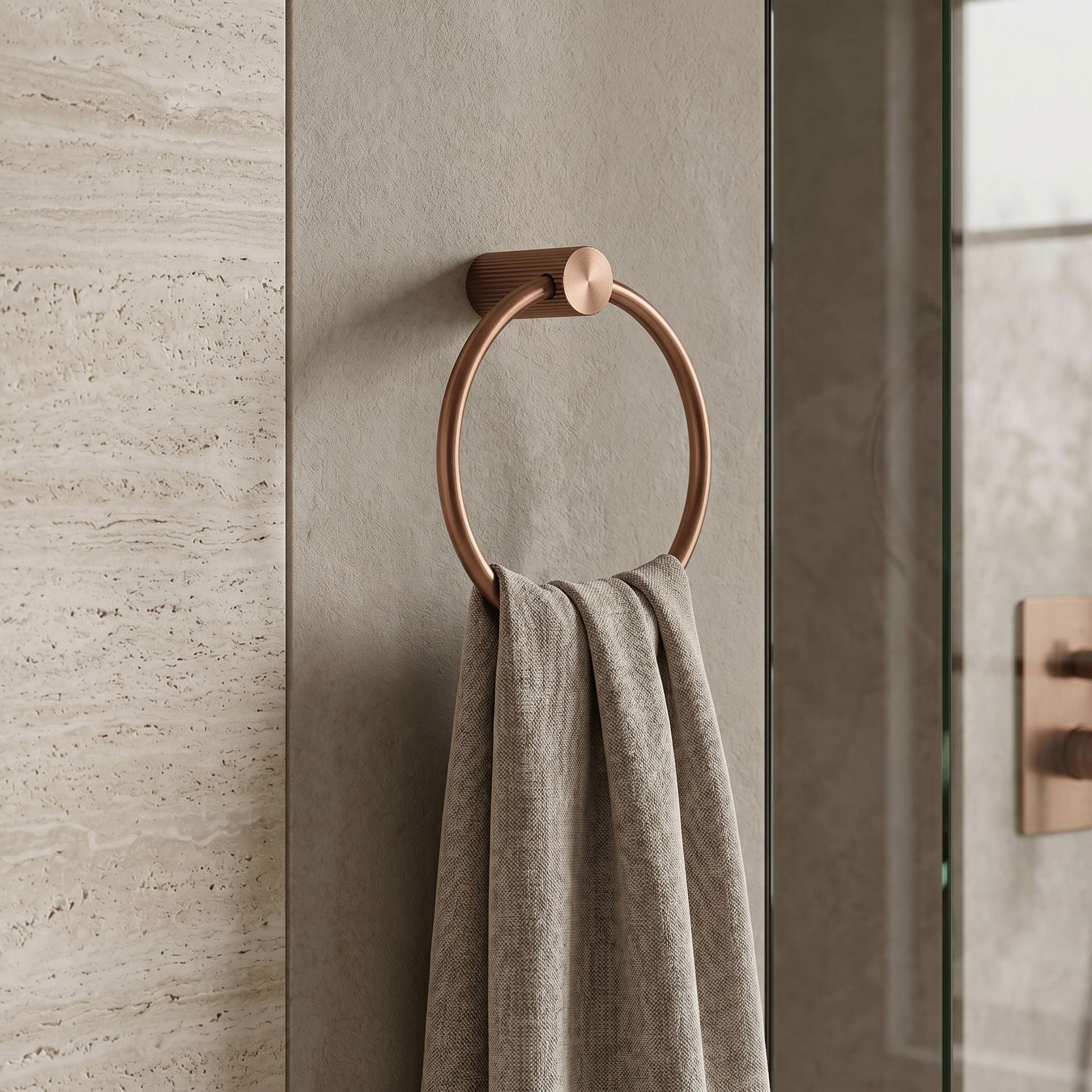Porte-Serviettes Rea 64101 Solo Brush Copper - 5