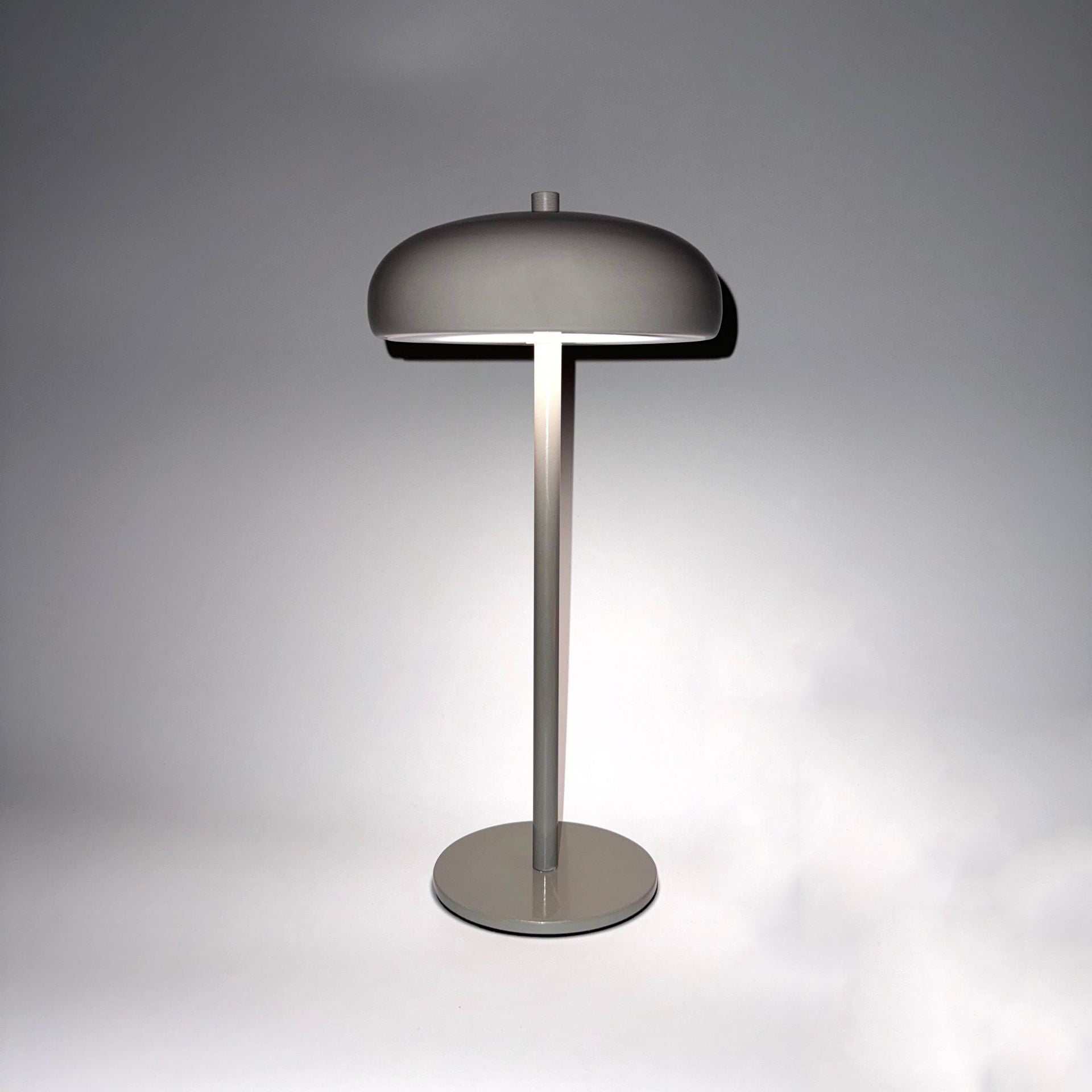 Lampa biurkowa LED o intensywności dotyku, nowoczesna przenośna lampa biurkowa, 14,5 * 29 cm, szara