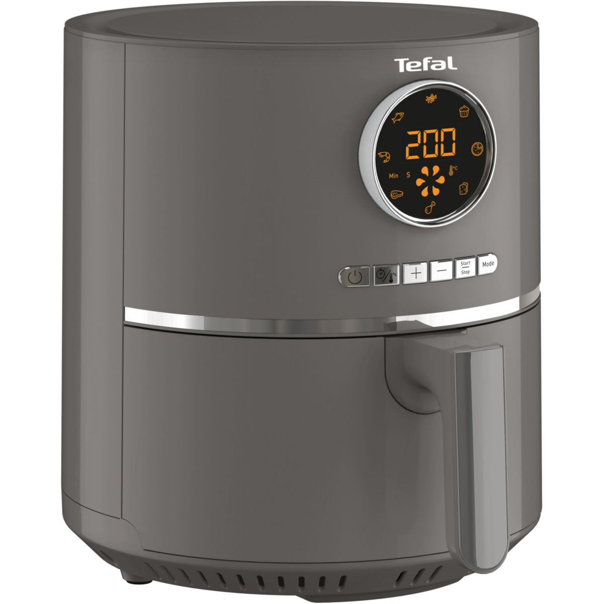 Tefal EY1118 UltraFry Digital – Friggitrice Ad Aria Calda Da 4,2L – 1400W, 8 Programmi Automatici, Display Digitale, Nero – Frittura Sana (99% Grassi In Meno)