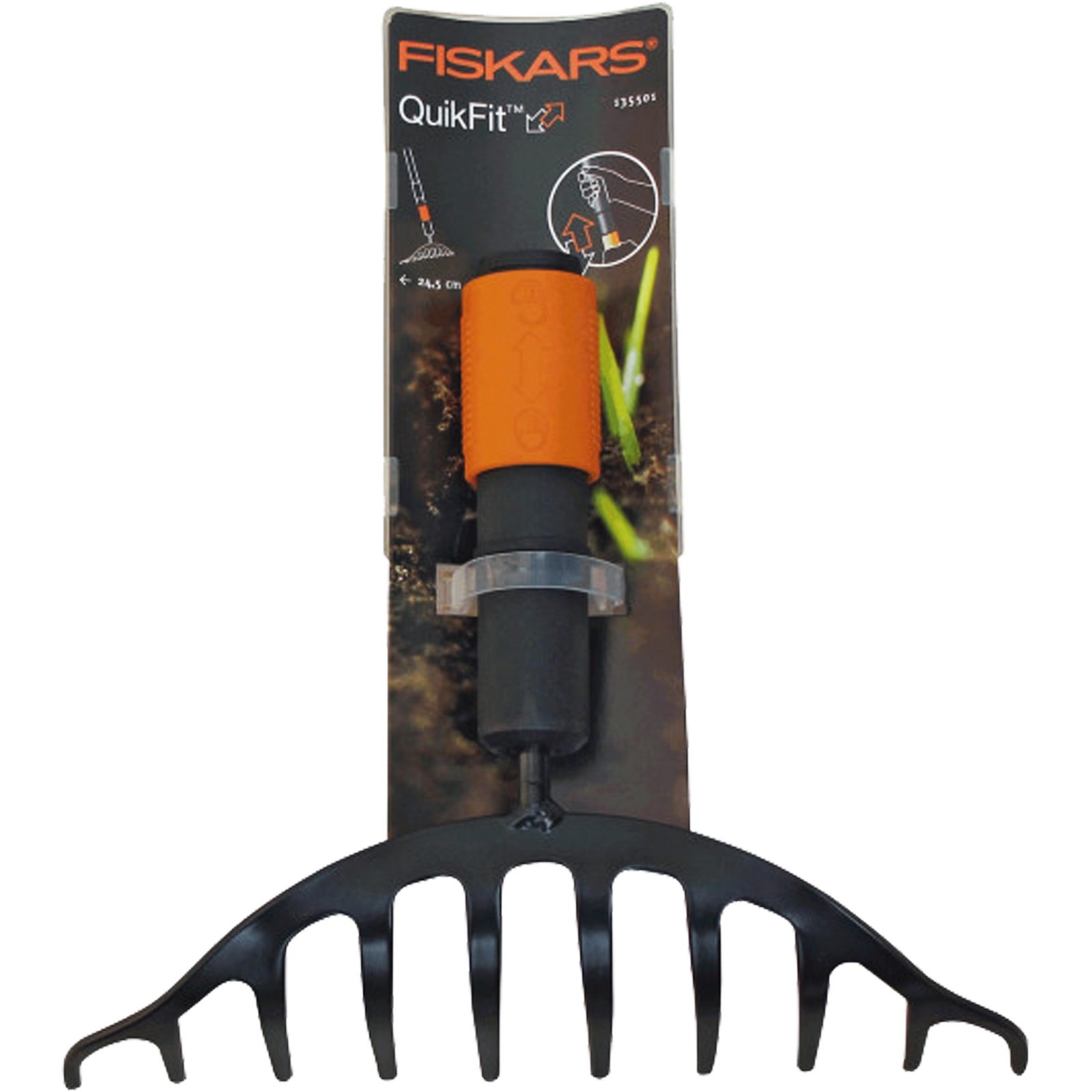 FISKARS Grabie do róż QuikFit Szerokość robocza 240 mm 10 Zębów - 1000651 - 3