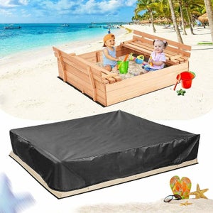 Housse De Protection Salon De Jardin 150x70x80 Cm – 600D Oxford Étanche Anti-UV Coupe-Vent
