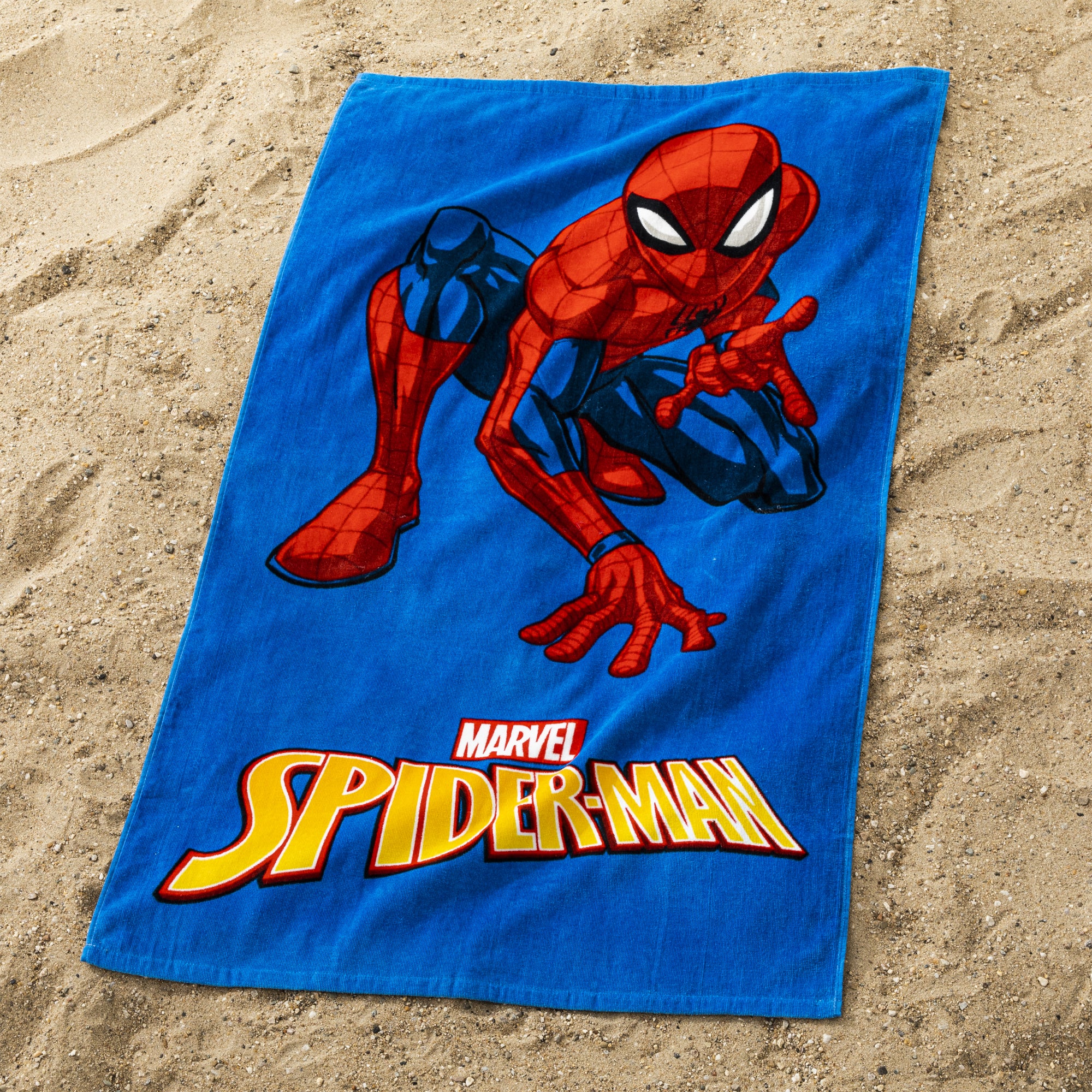 CTI Telo Mare Bambino Francia 75x150 Cm | Spugna 100% Cotone Blu | Asciugamano Calcio Con Stamapa Squadra Francese