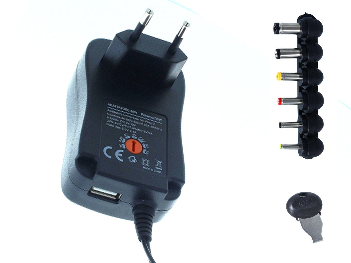 Adattatore CA Regolabile, Adattatore Di Alimentazione Universale Anti Interferenza 9 24 V Display Led Uscita 3 A9 24 V Adattatore Ca Regolabile Con Protezioni Multilivello 91514146