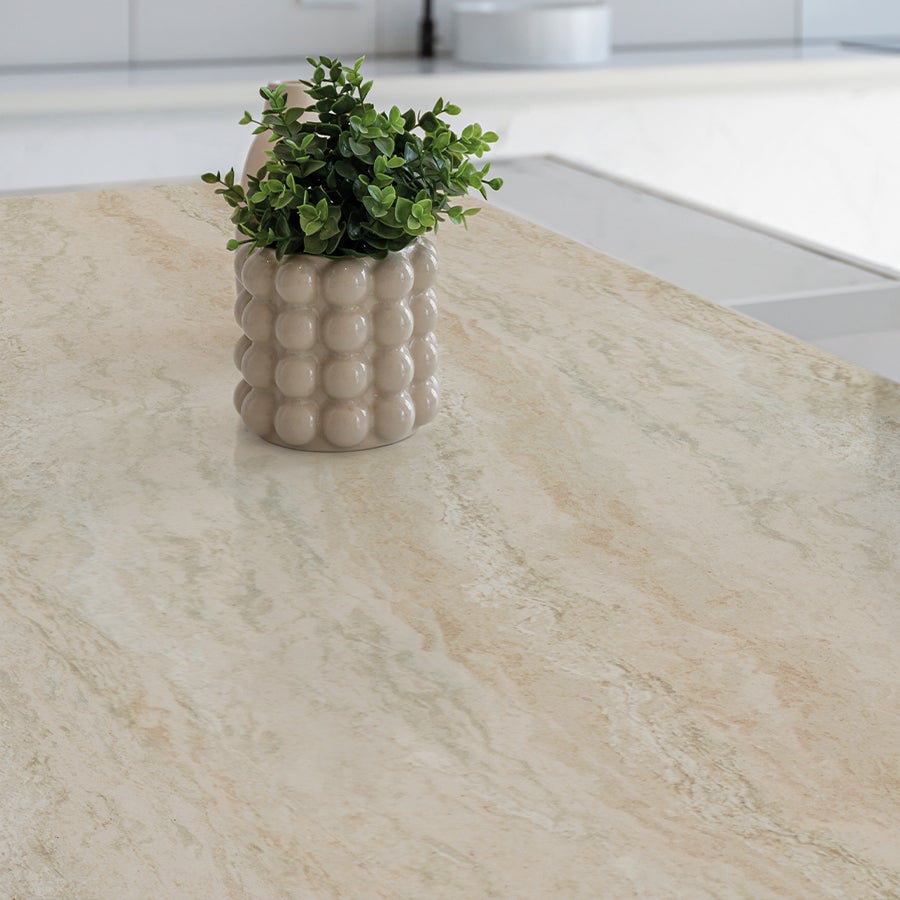 TRITON: Vinyle adhésif pour plan de travail de cuisine et salle de bain. Résistant aux taches. Imperméable. Facile à poser et à nettoyer. 0,65x2m - 2