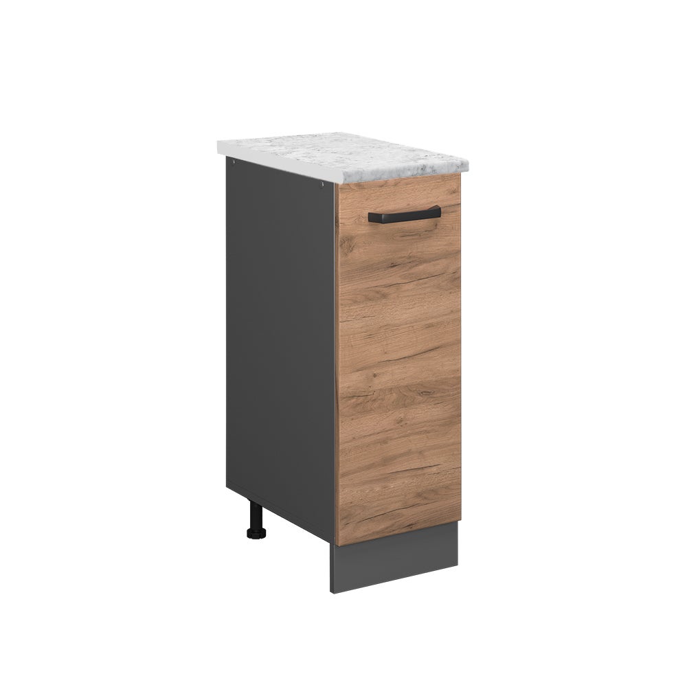 Vicco Szafka apteczna R-Line, Złoty dąb energetyczny, 30 cm BR Marmur