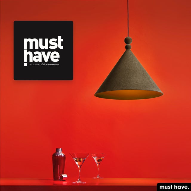 Lampe de suspension en velours - KONKO VELVET | PEYOTE | ⌀ 45