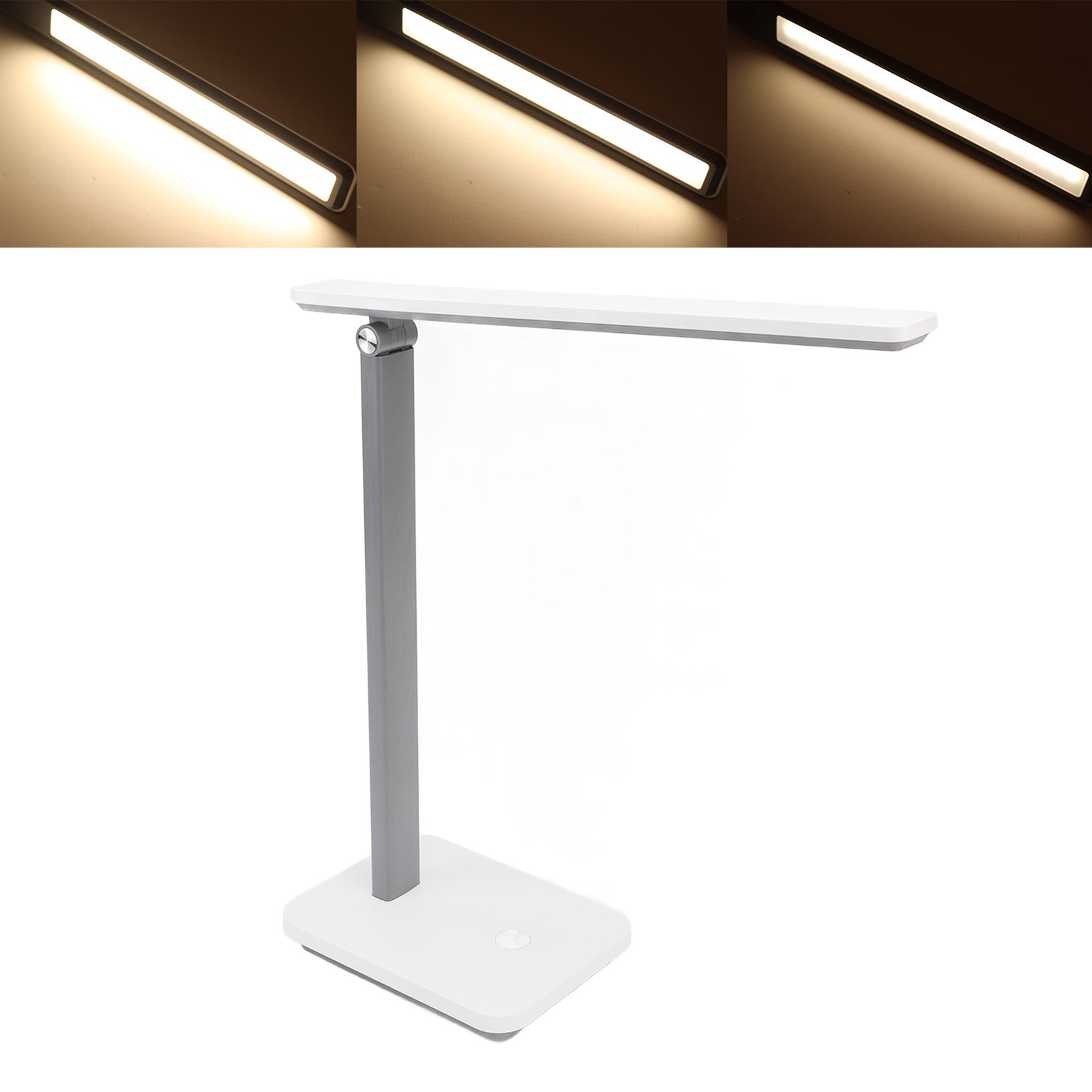 Lampe de table pliable, Lampe de bureau LED pour le bureau à domicile, petite lampe d'étude, lumière de lecture pour la table - 5