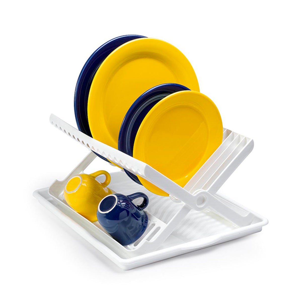 Escurridor Para Platos Plegable Bandeja Silicona Expandible | Cuotas