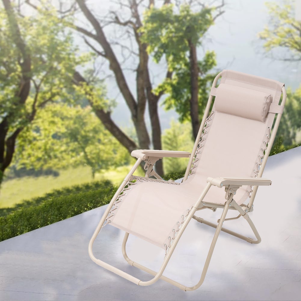 Zero Gravity Sedia Sdraio Terrazzo Sedia Zero Gravity Pieghevole In Tessuto  Traspirante Sdraio