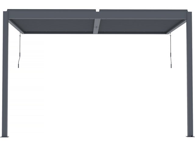 Pochylona pergola bioklimatyczna z LED 