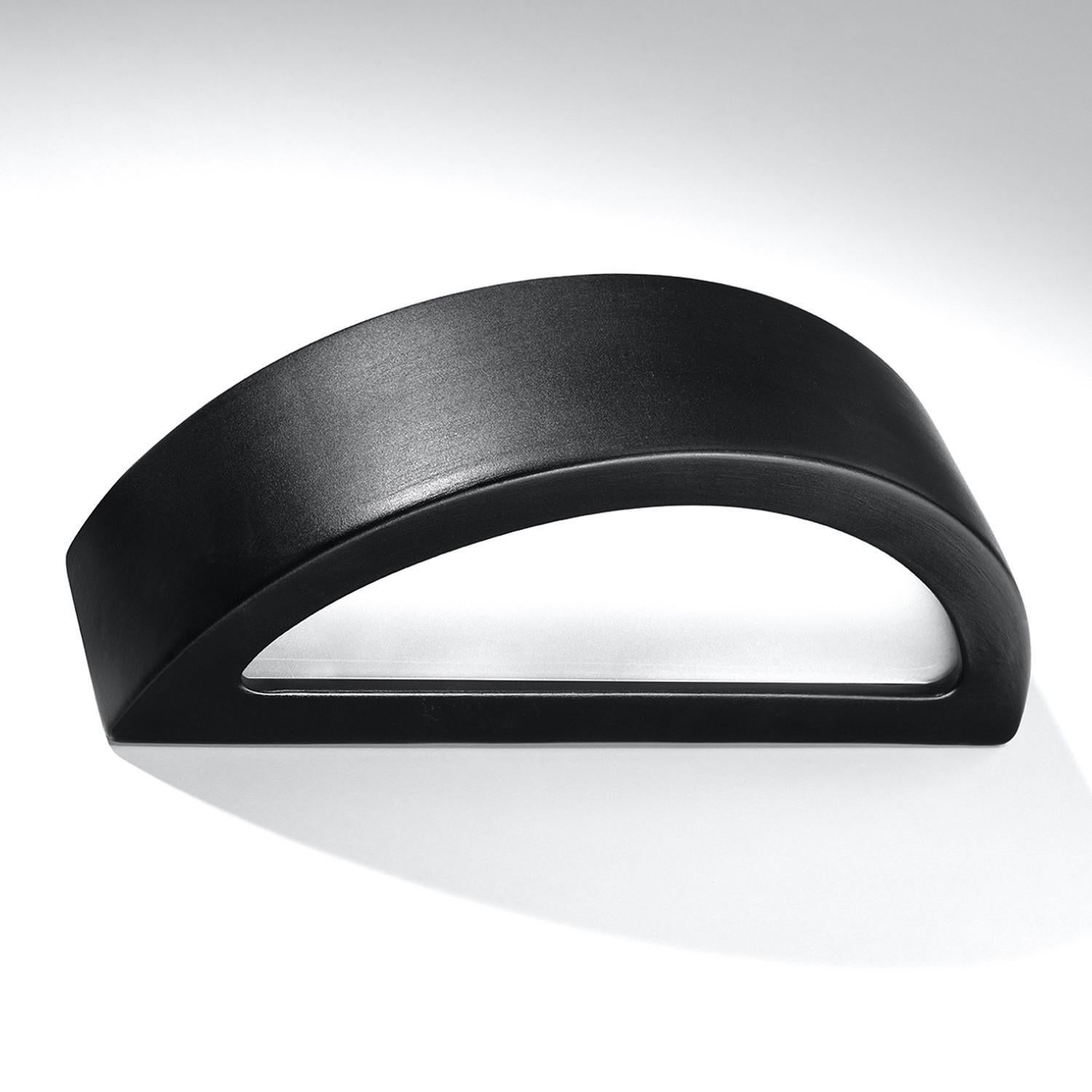 Kinkiet ścienny Atena czarno-biały 1xE27x60W wym: 10 x 38 x 15 cm ceramika / gips IP20 Sollux Lighting