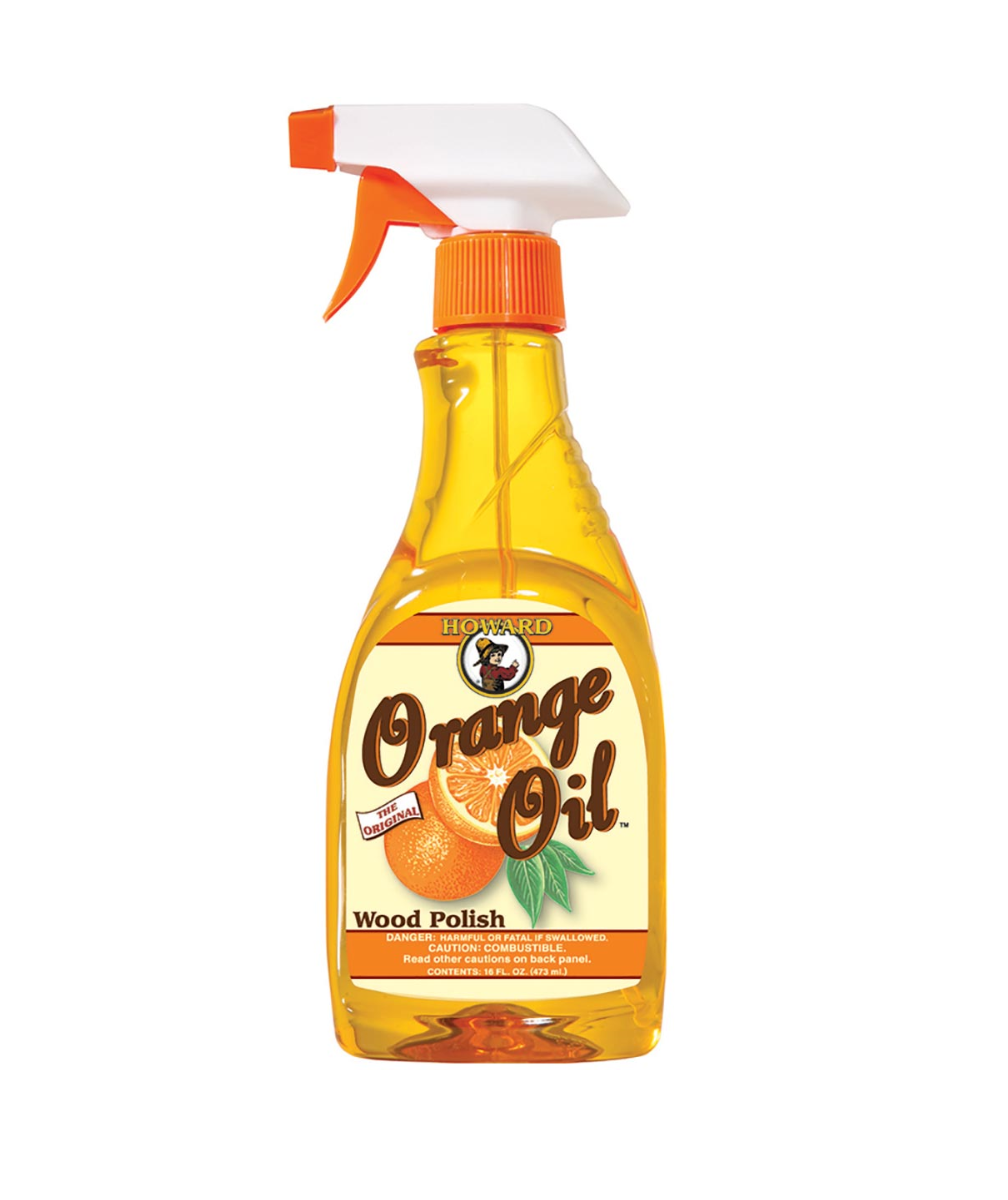 ORANGE OIL SPRAY 473 ML HOWARD naturalny preparat do pielęgnacji drewna i odnawiania mebli z olejkiem pomarańczowym