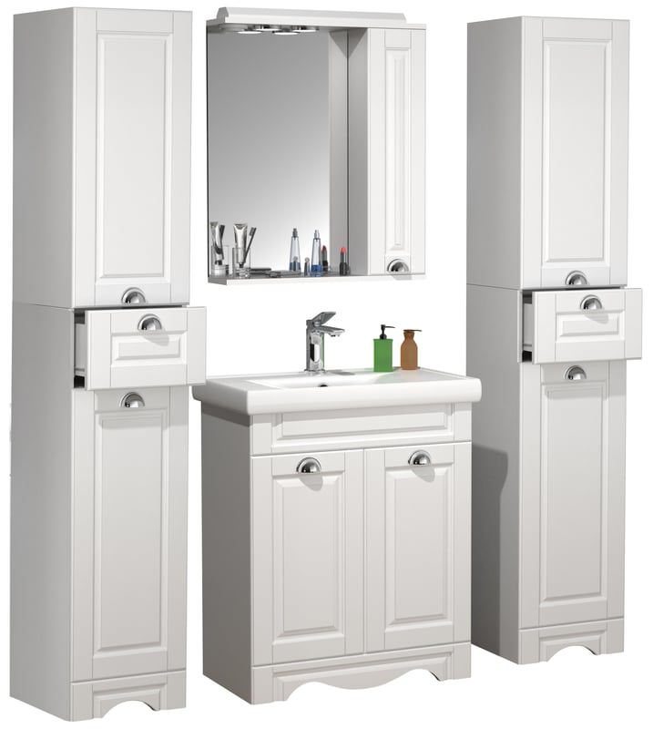 umywalka do mebli łazienkowych Casalo Biały W. 180 x S. 128 x G. 46 cm