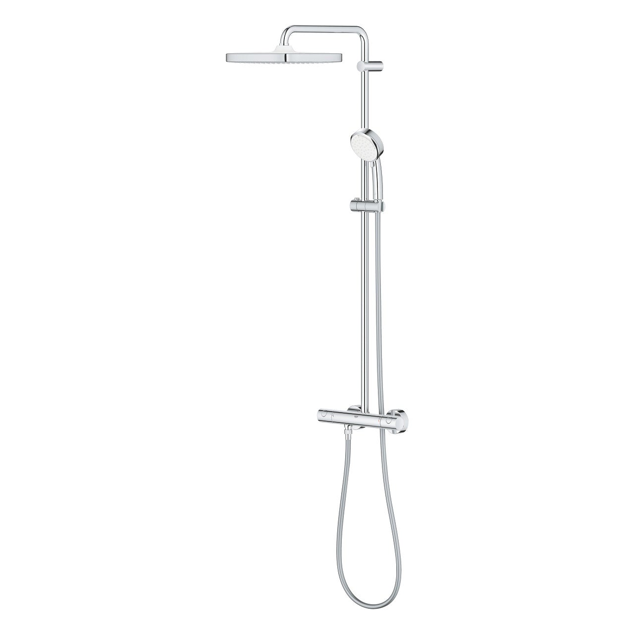 Grohe Tempesta Cosmopolitan system 250 cube, colonne de douche avec mitigeur thermostatique, douche de tête 250XXL, chrome (26689000) - 7