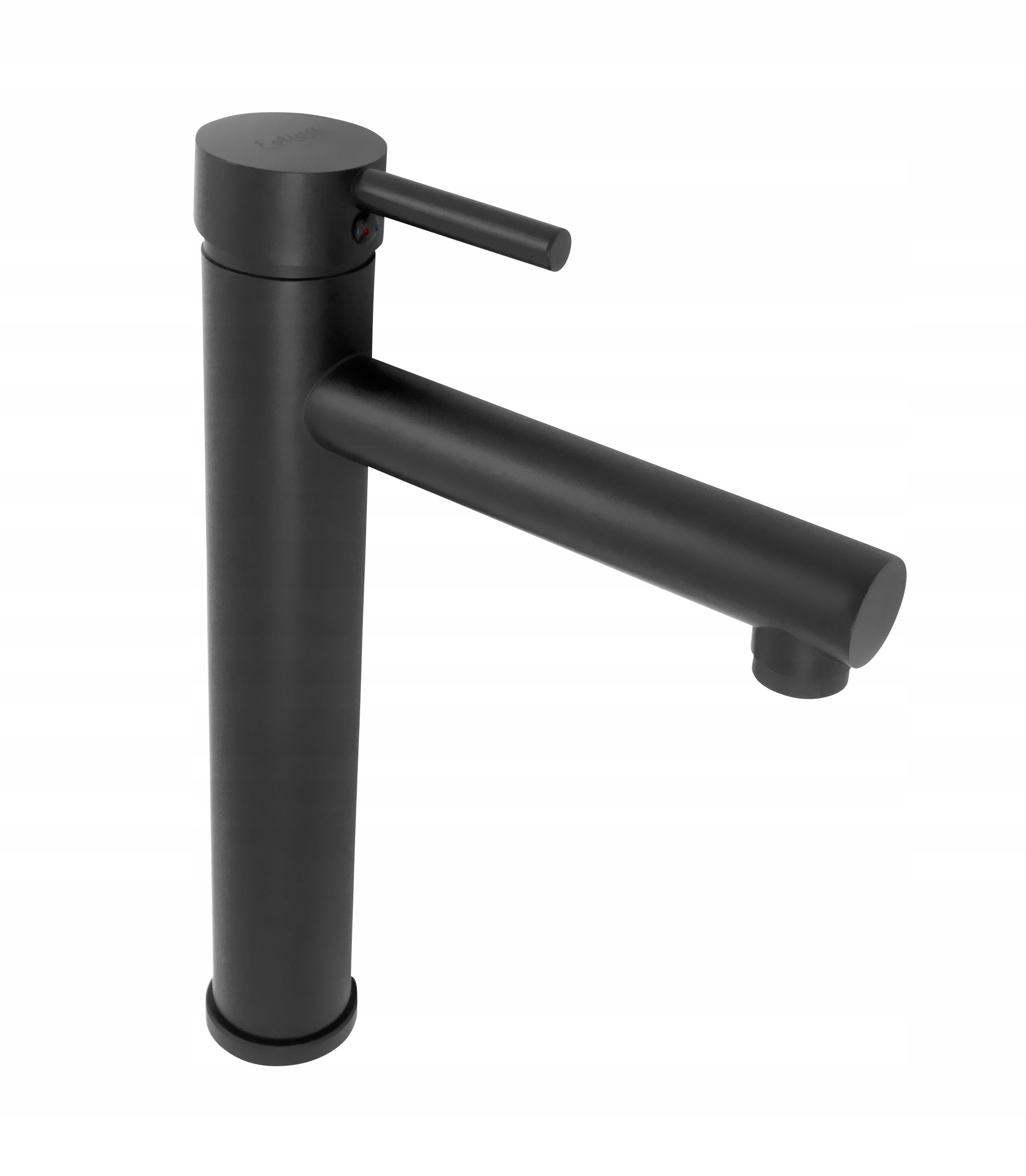 Bateria umywalkowa Estiva SIMA 30 Black czarna 30 cm