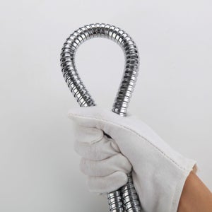Flexible De Douche 2m Acier Inoxydable - Raccord Universel G1/2 - Pour Pommeau Et Robinet