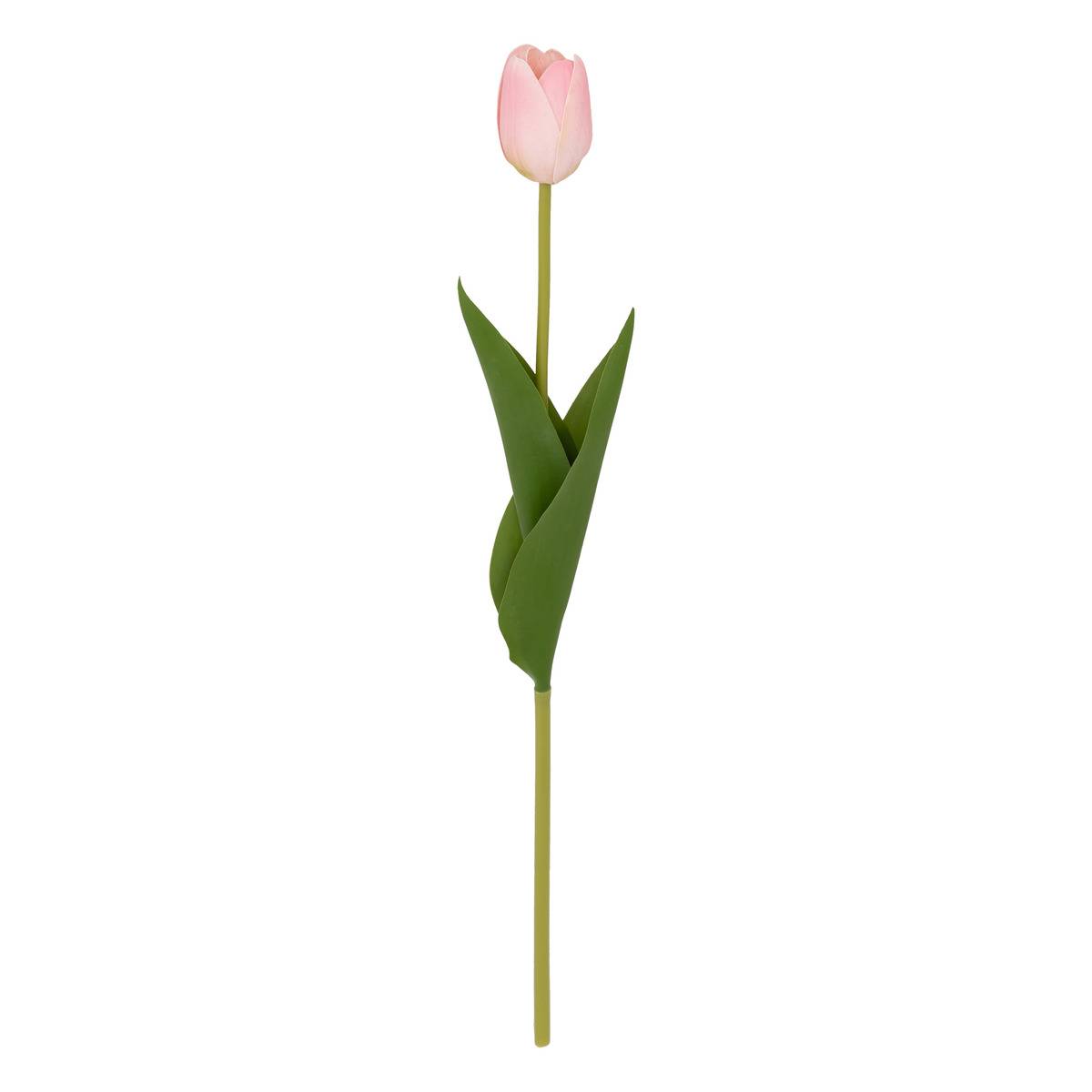 Efavormart Lot de 10 tulipes artificielles à tige unique au toucher réaliste pour bouquet de mariage, décoration d'intérieur, fête – Orange