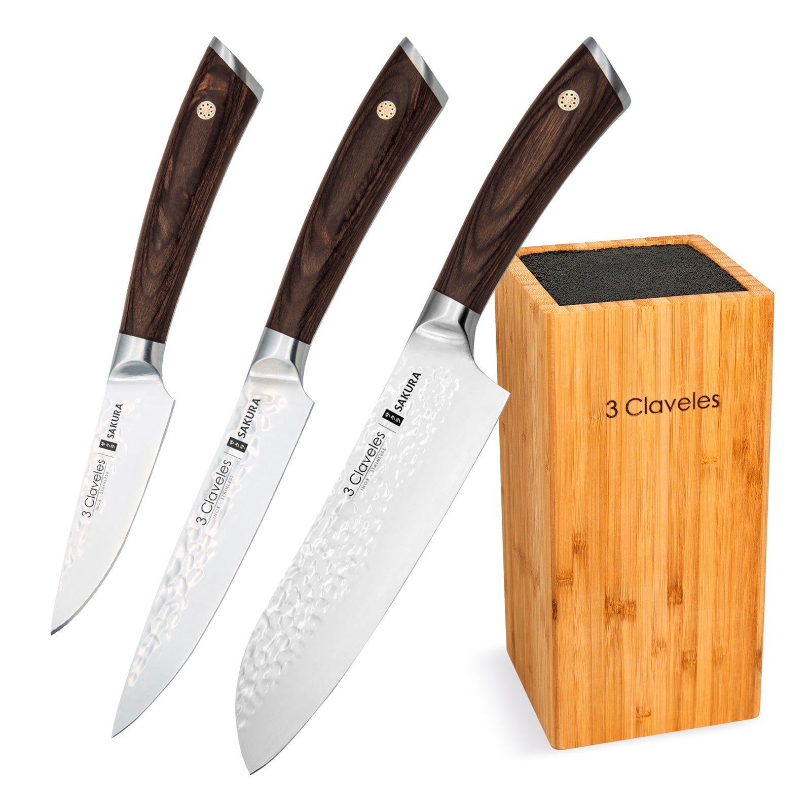 3 Claveles Coltello Per Filettare Forgiato 19 Cm – Lama In Acciaio, Manico Ergonomico POM – Ideale Per Pesce E Carne