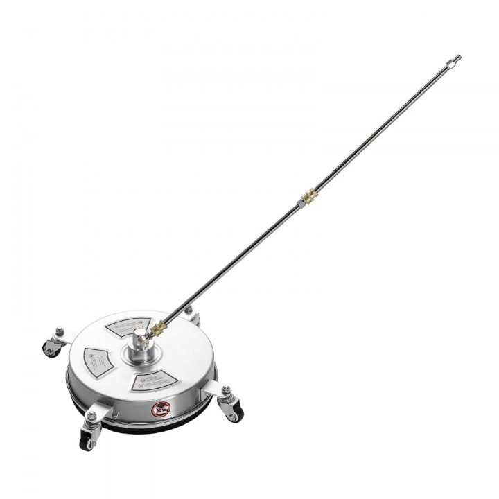 Macchina per la pulizia delle superfici ad alta pressione 4000 PSI in acciaio inox con estensioni TEKMAQUINAS - 3