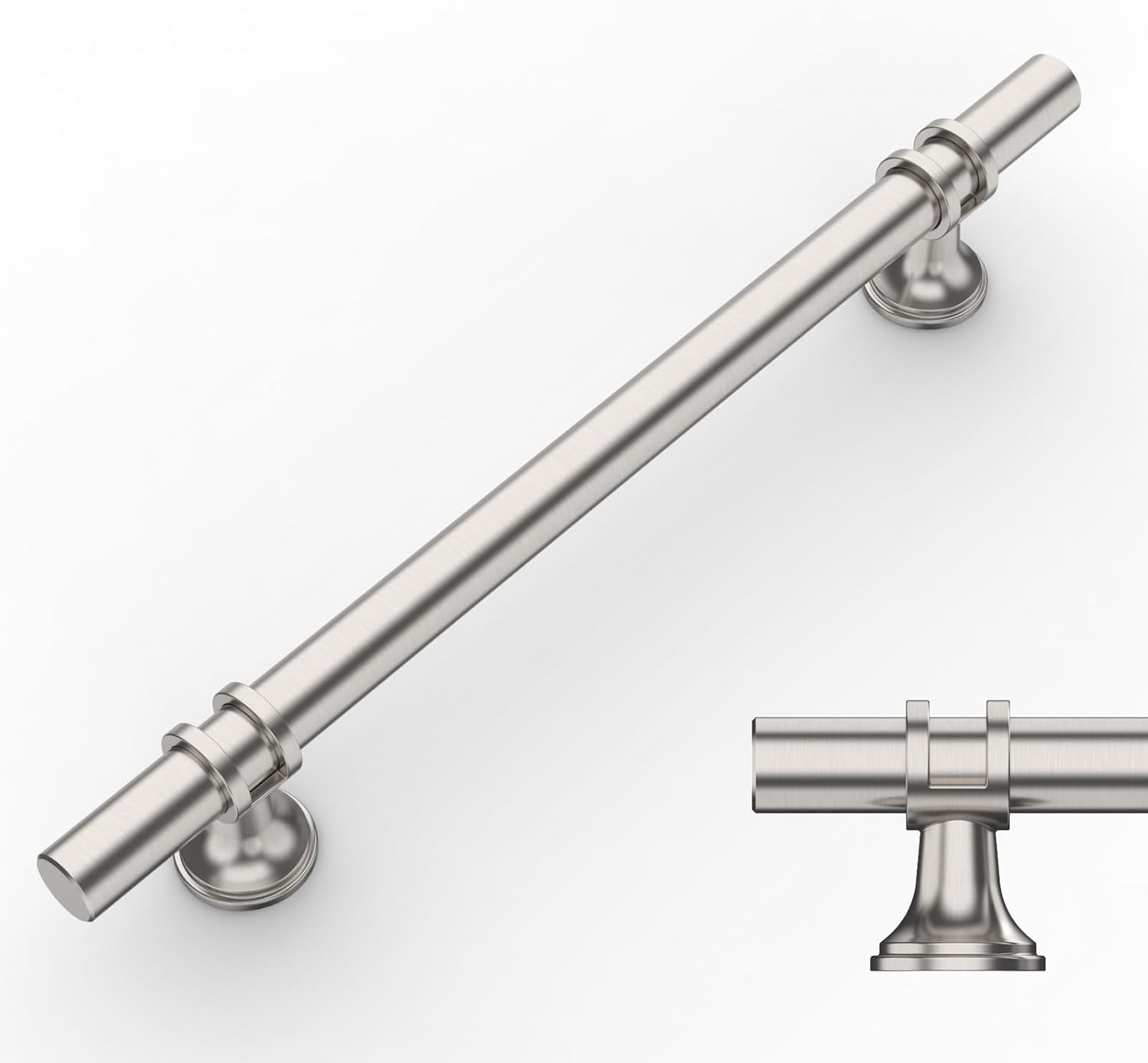 Maniglie Per Mobili In Alluminio - 10 Pezzi Con Viti - Foto 5