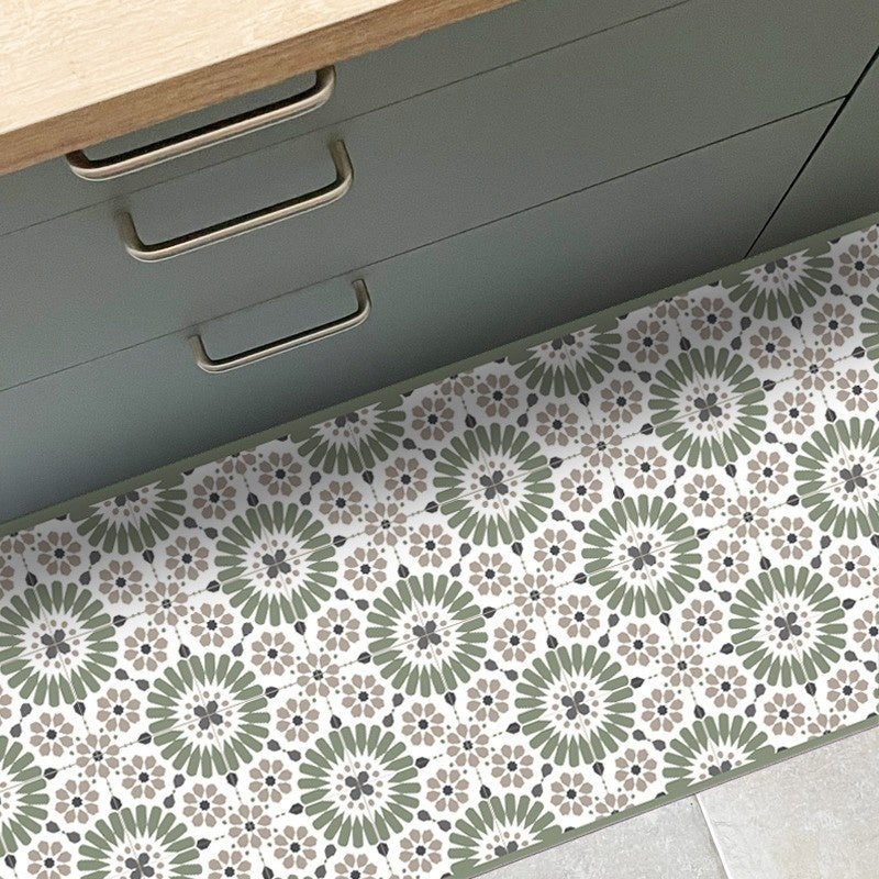 Tapis antidérapant - Marsiho - vinyle - int./ext. - Multicolore - 50x200cm - 2