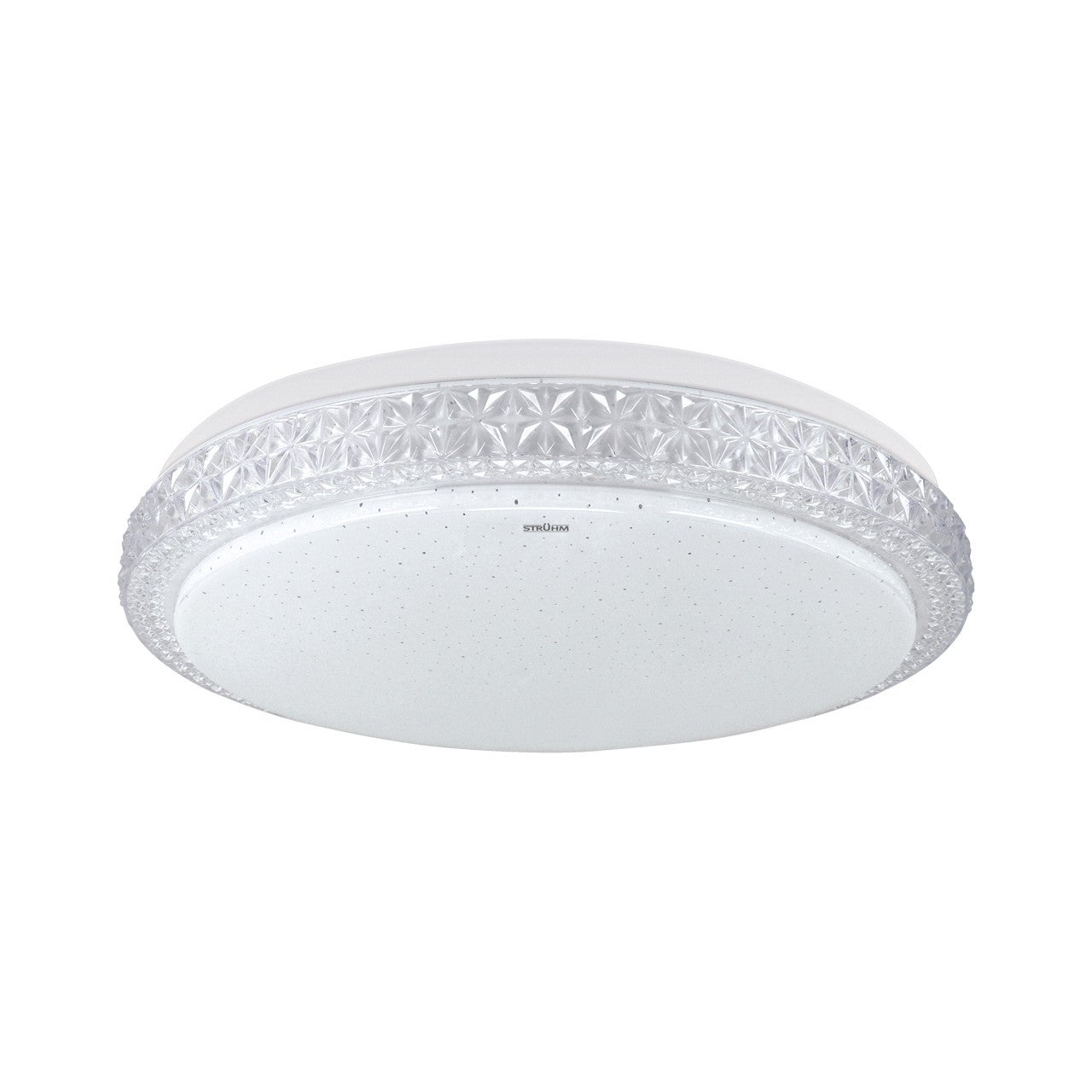 Plafon Pryzma okrągły biały LED 16W 3000K-6500K 1290lm wym: 7,5 x 32 cm IP20 tworzywo sztuczne Struhm