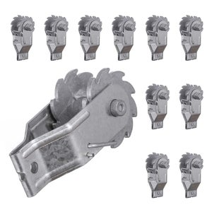 FEPITO tendeur 10 pcs fil de tendeur 304 crochet et oeil réglable M4 acier inoxydable Set Heavy