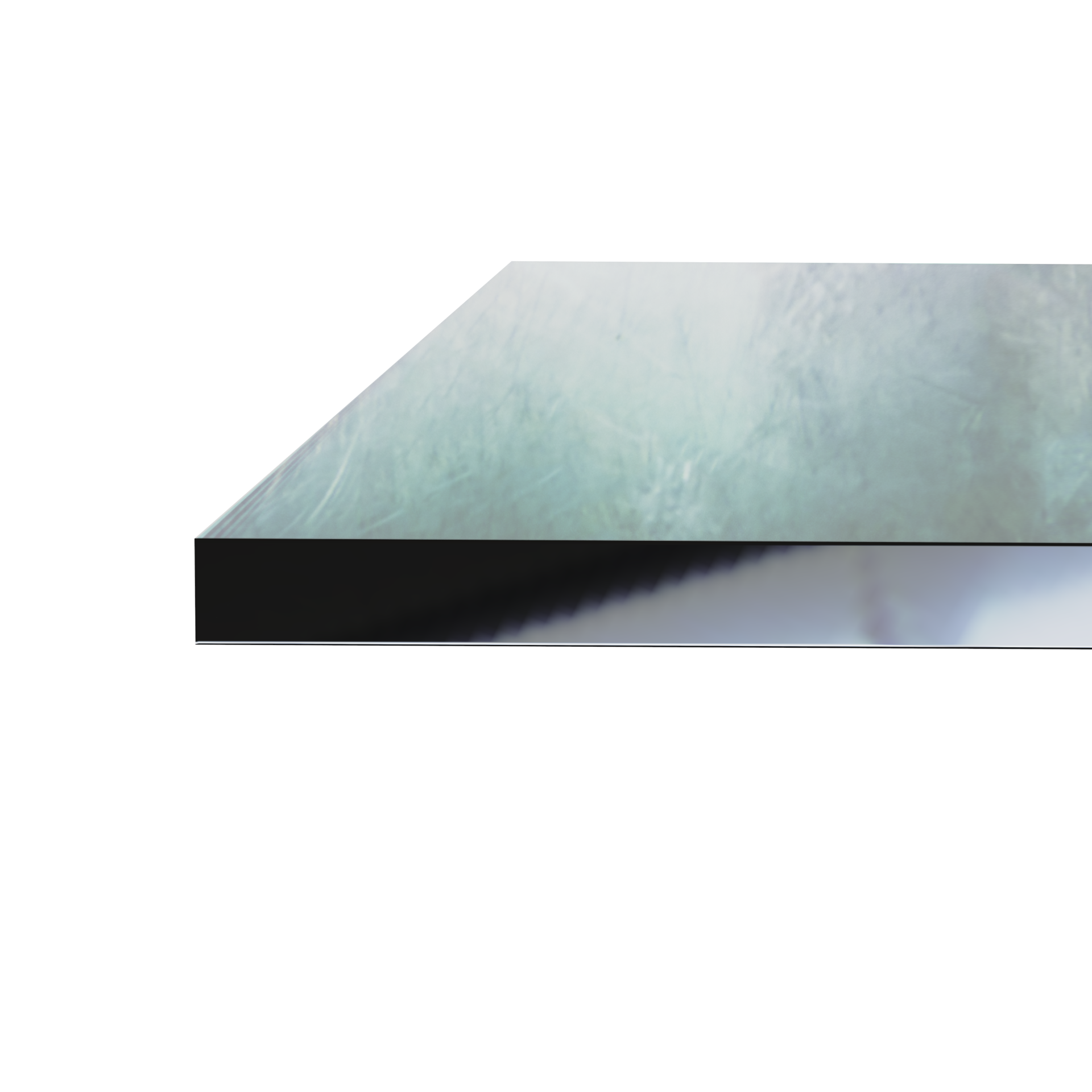 Mampara de Ducha Fija 90x200 cm Negro Mate con Cristal Templado 8 mm y Tratamiento Antical para Baños Modernos - 4