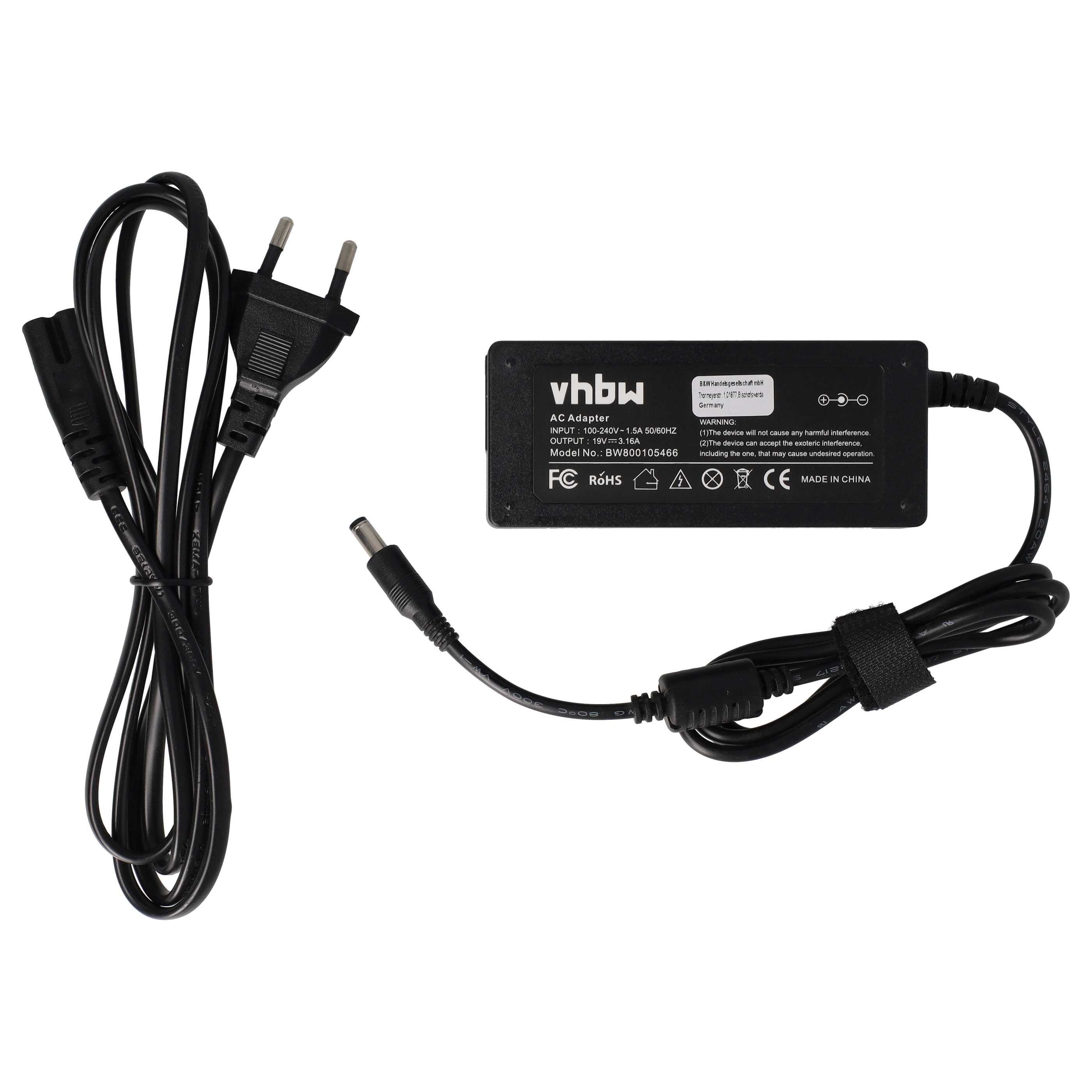 Acer Bloc d'alimentation/chargeur 19 V/7,1 A/135 W avec câble réseau