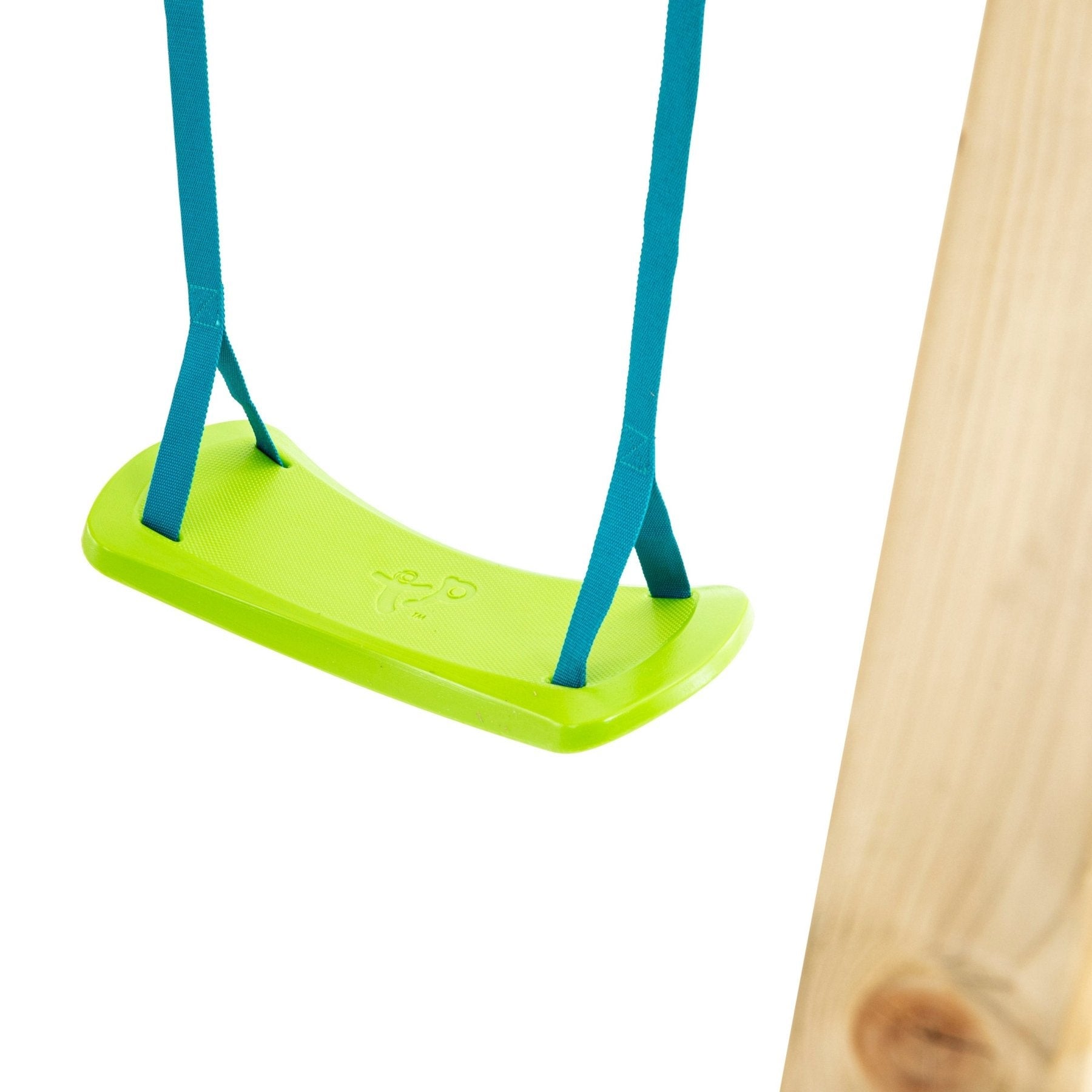 Aire de jeux XXL TILLEUL SKYWOOD double plateforme - filet à grimper - balançoire - bac a sable - toboggan - bois FSC® - 9