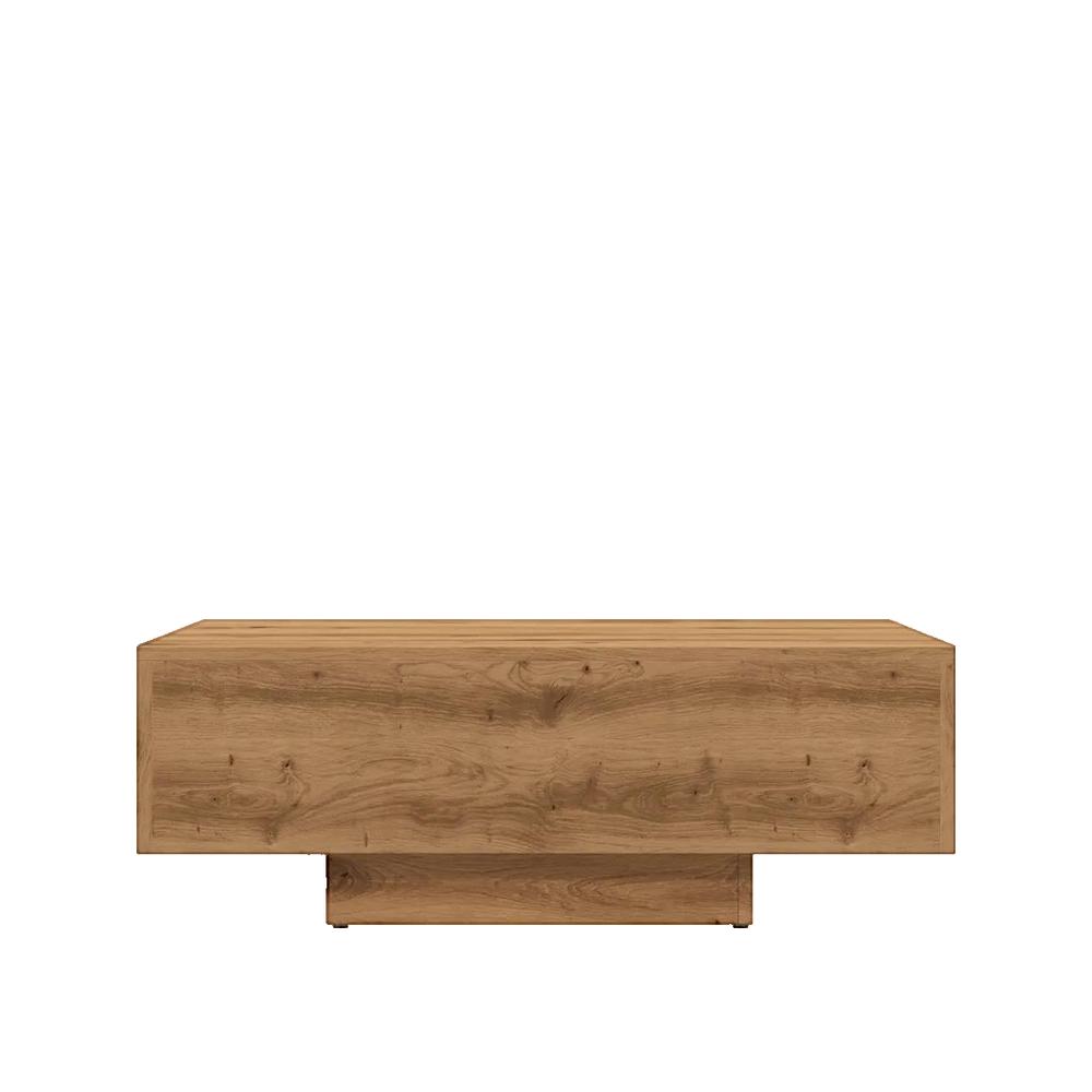 Vidaxl Mesa De Centro Madera Ingeniería Roble Artisan 85X55x31 Cm , Leroy Merlin