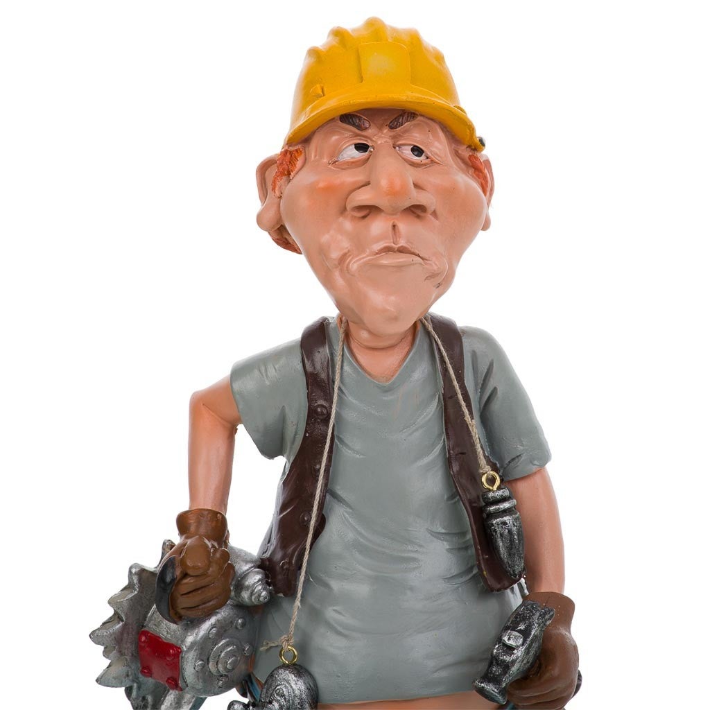 Figure de charpentier 13,5x9x27,5h - 4