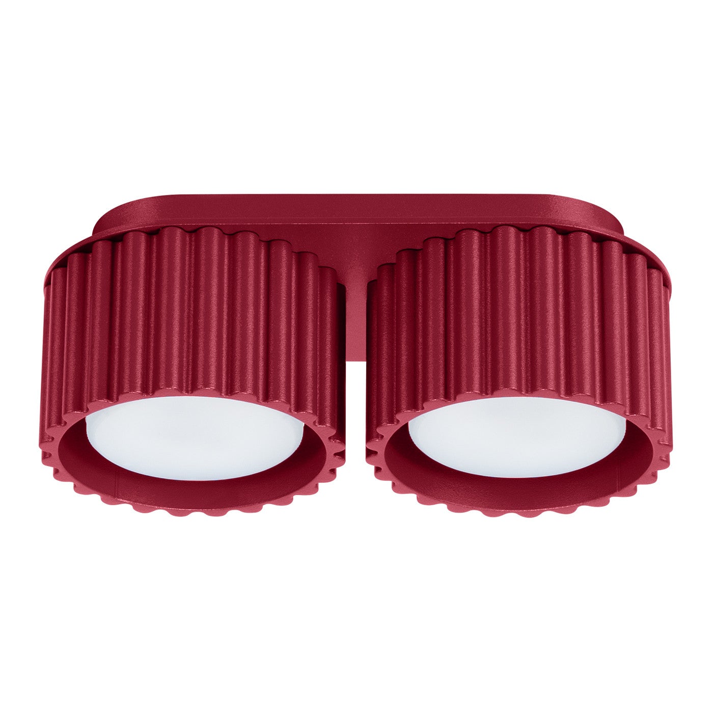 Sollux Lighting Lámpara De Techo Aura 2 Gx53, Minimalista, 21X10x8cm Sollux Burdeos , Leroy Merlin