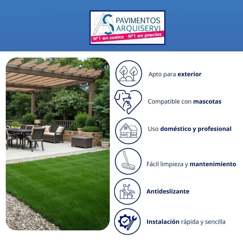 Arquiservi® - Relva Artificial Forever Ultra 20mm Rolo 1x10m (10m²) Densidade Premium Realista Fácil Instalação Jardins e Terraços - 7