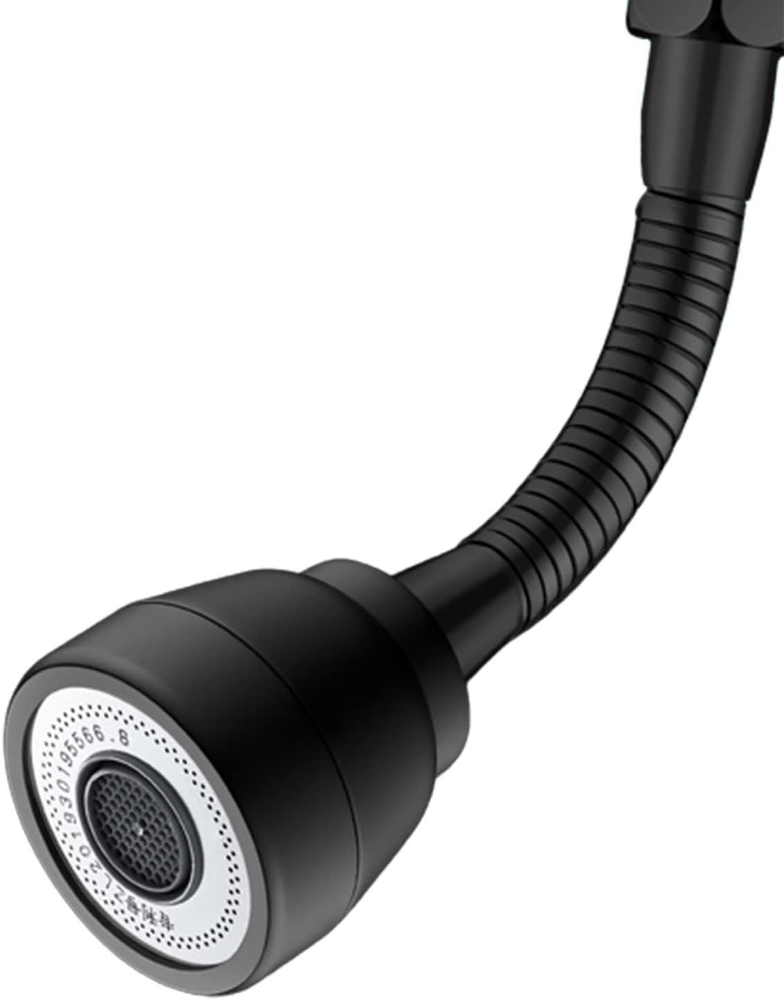 Extensor de grifo giratorio de 360° (negro), aireador de grifo