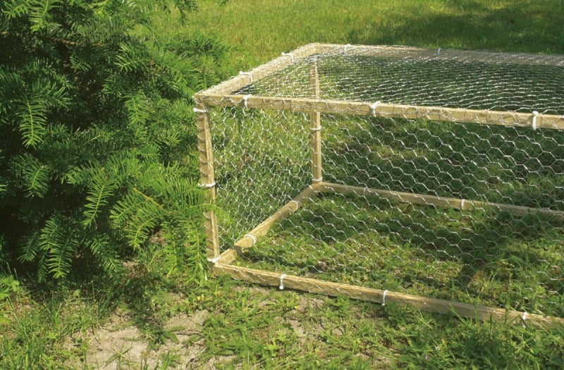 Grillage métal galvanisé triple torsion 1,3cm - 1 x 10m - 4