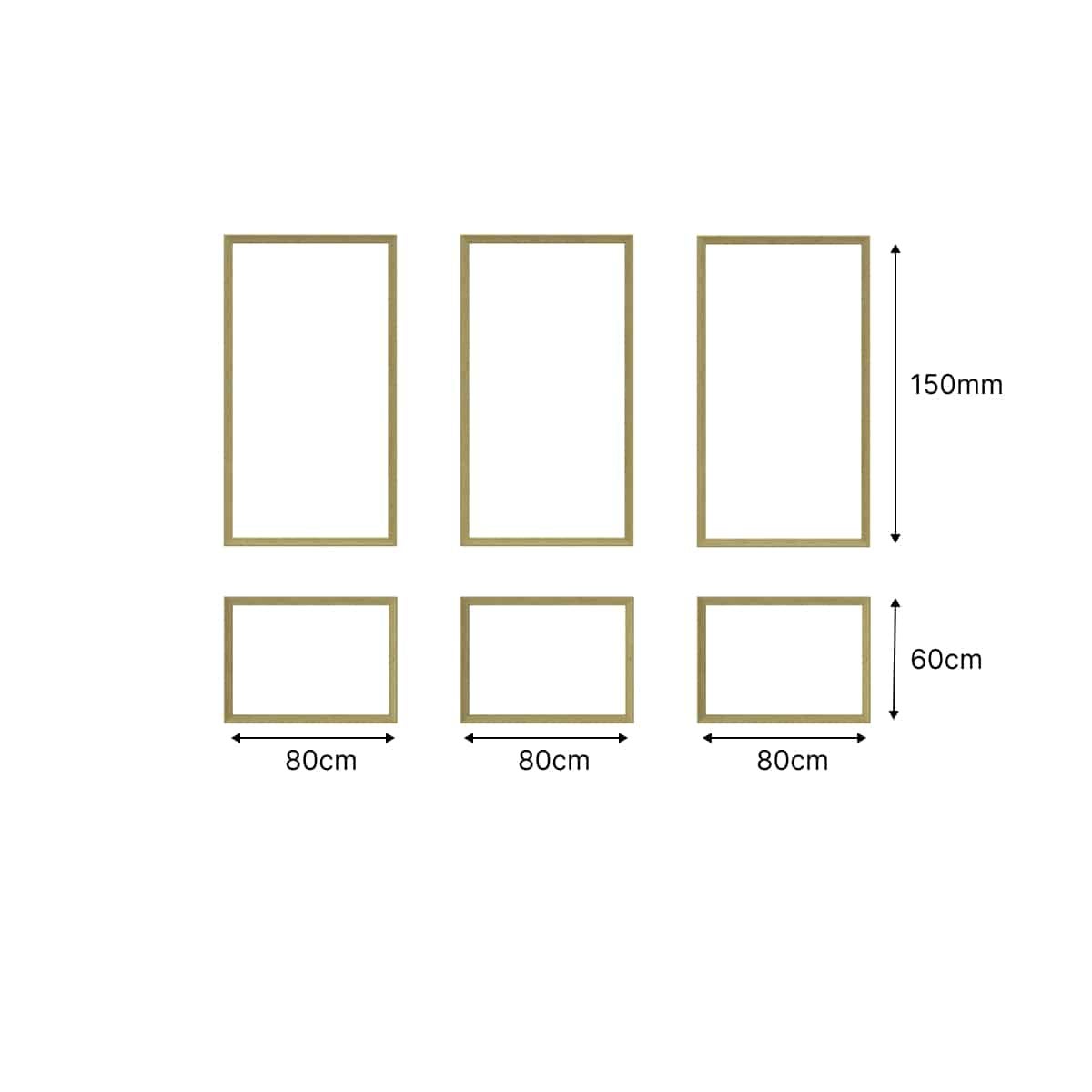 Nordlinger Pro Kit Moulures – 790536 – Bois naturel FSC 100% – 2,6 à 4 m – Habillage mural - 3