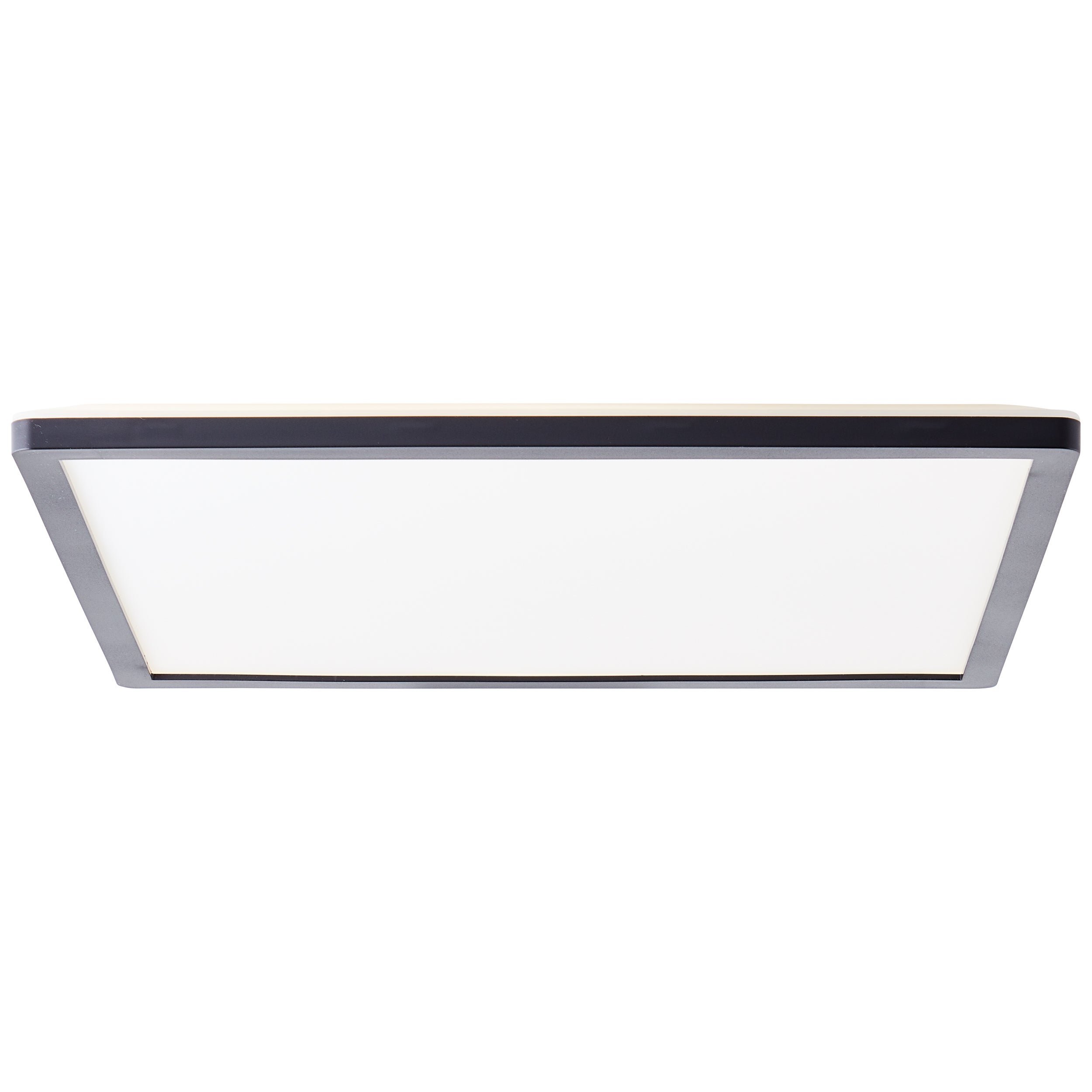 Led Milon Da BRE-Light Plafonnier apparent LED Milton 42x42cm noir/blanc Plastique ...