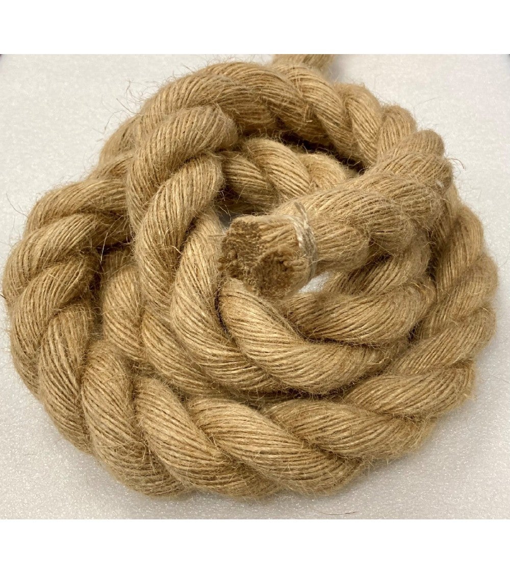Corde en Jute Naturel Ø30 mm - Vente au Mètre - Rampe d'Escalier - 3