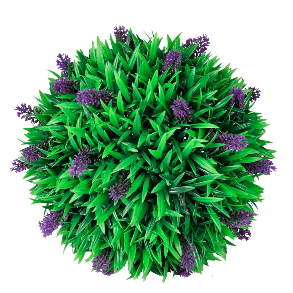 Maison Exclusive - Set Palle di Bosso Artificiale 2 pz con Lavanda 30 cm - 2
