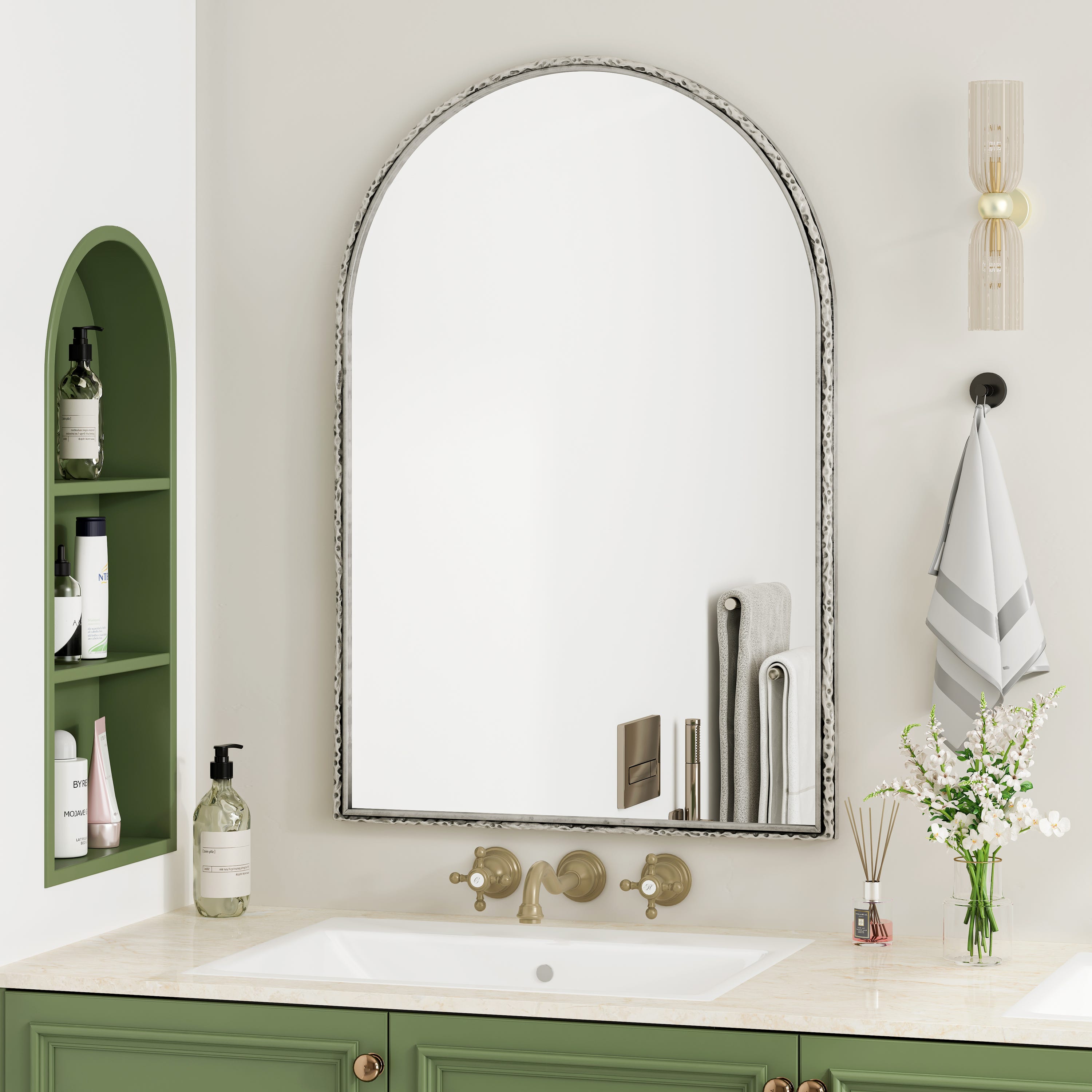 DGCZYXGL Specchio completo ad arco 180 x 80 cm, specchio a tutta lunghezza, grande specchio ad arco in piena lunghezza con telaio in alluminio, specchio a piedi inclinato o appeso per soggiorno DGCZYXGL Specchio completo ad arco 180 x 80 cm, specchio a tutta lunghezza, grande specchio ad arco in piena lunghezza con telaio in alluminio, specchio a piedi inclinato o appeso per soggiorno