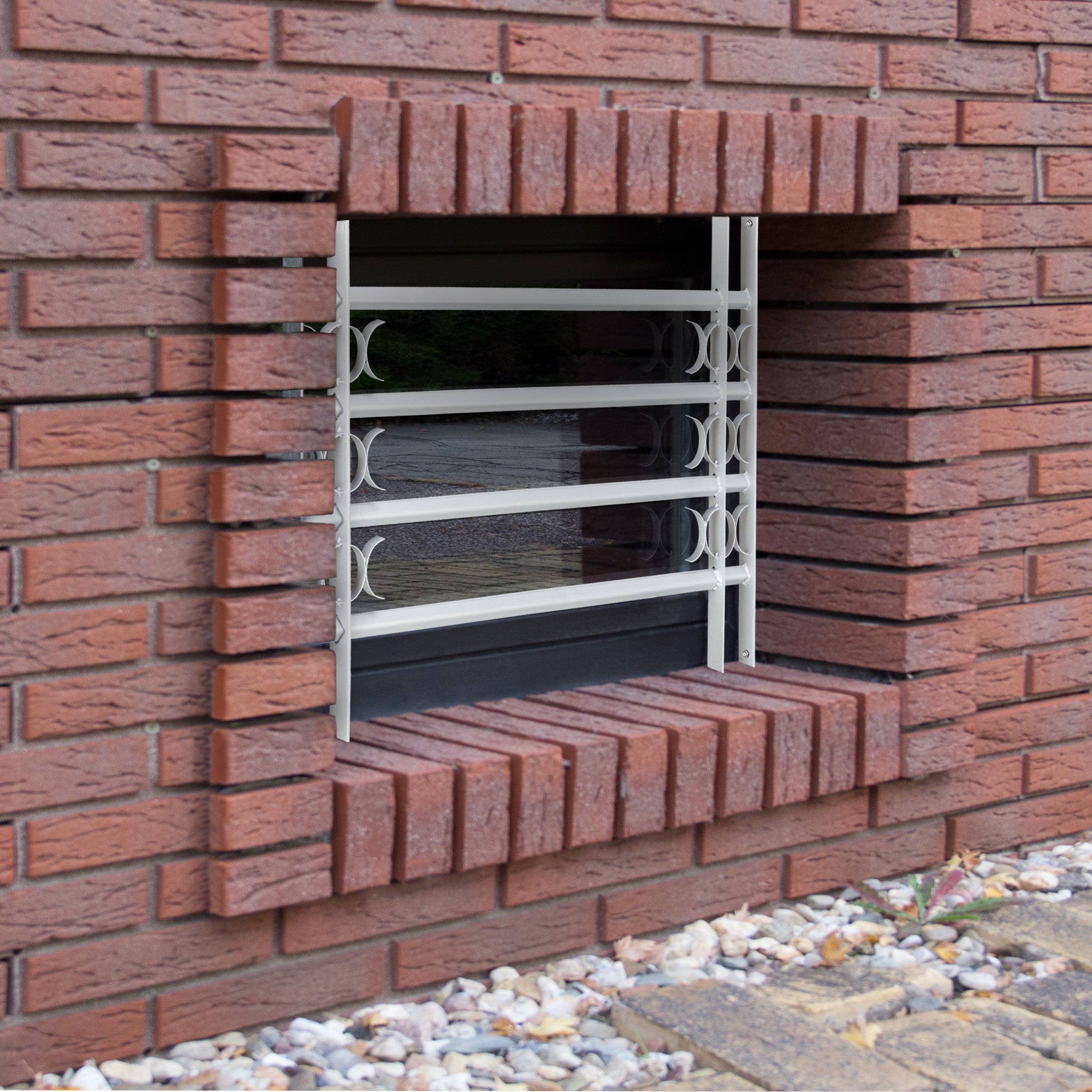 Grate per Finestre Antiscasso, 600x1000-1500 mm, Estensibili, Acciaio, Inferriate di Sicurezza, Grigio, Relaxdays - 2