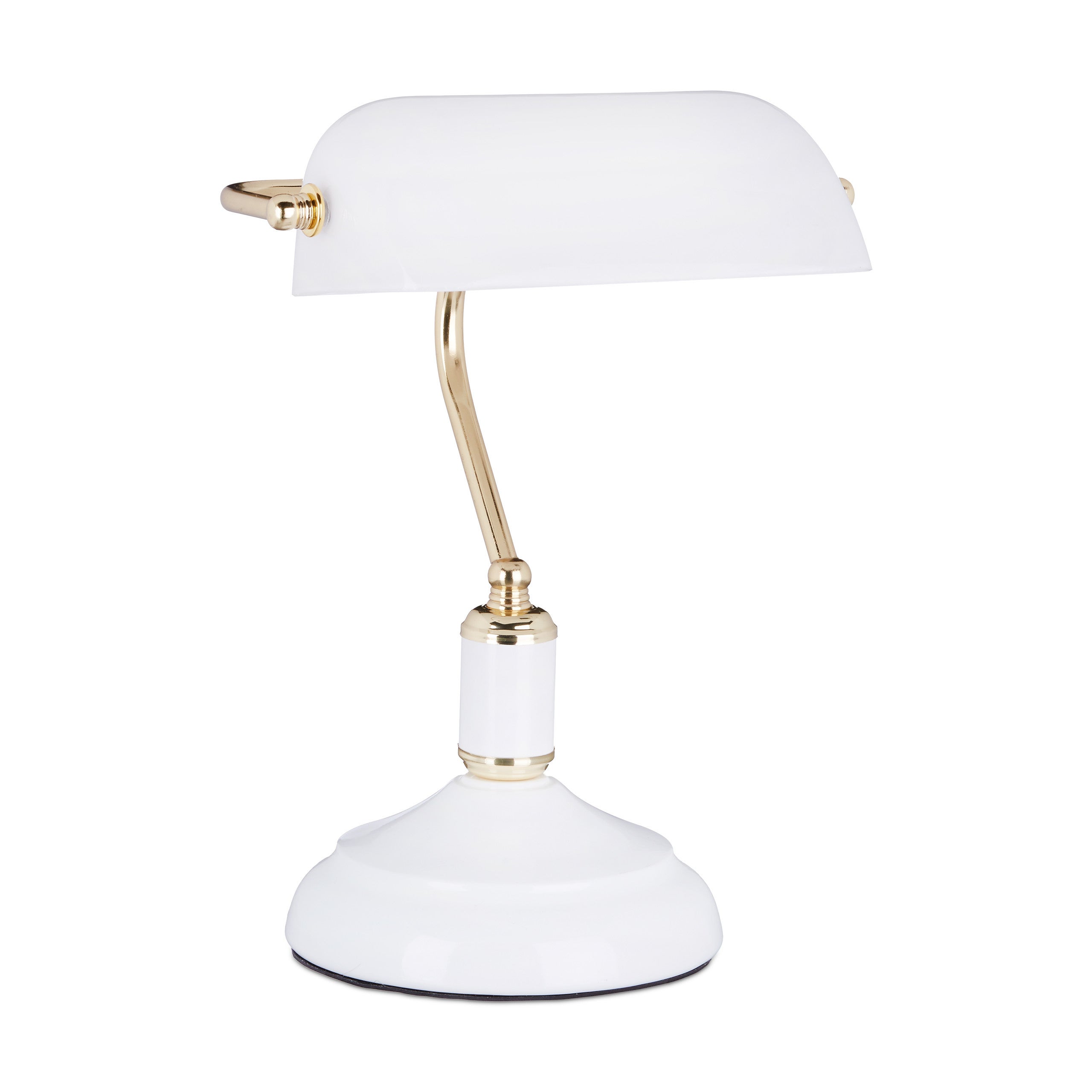 Relaxdays - Abat-Jour De Rechange Vert Pour Lampe De Banquier - Verre - 7,5 X 22,5 X 13,5 Cm